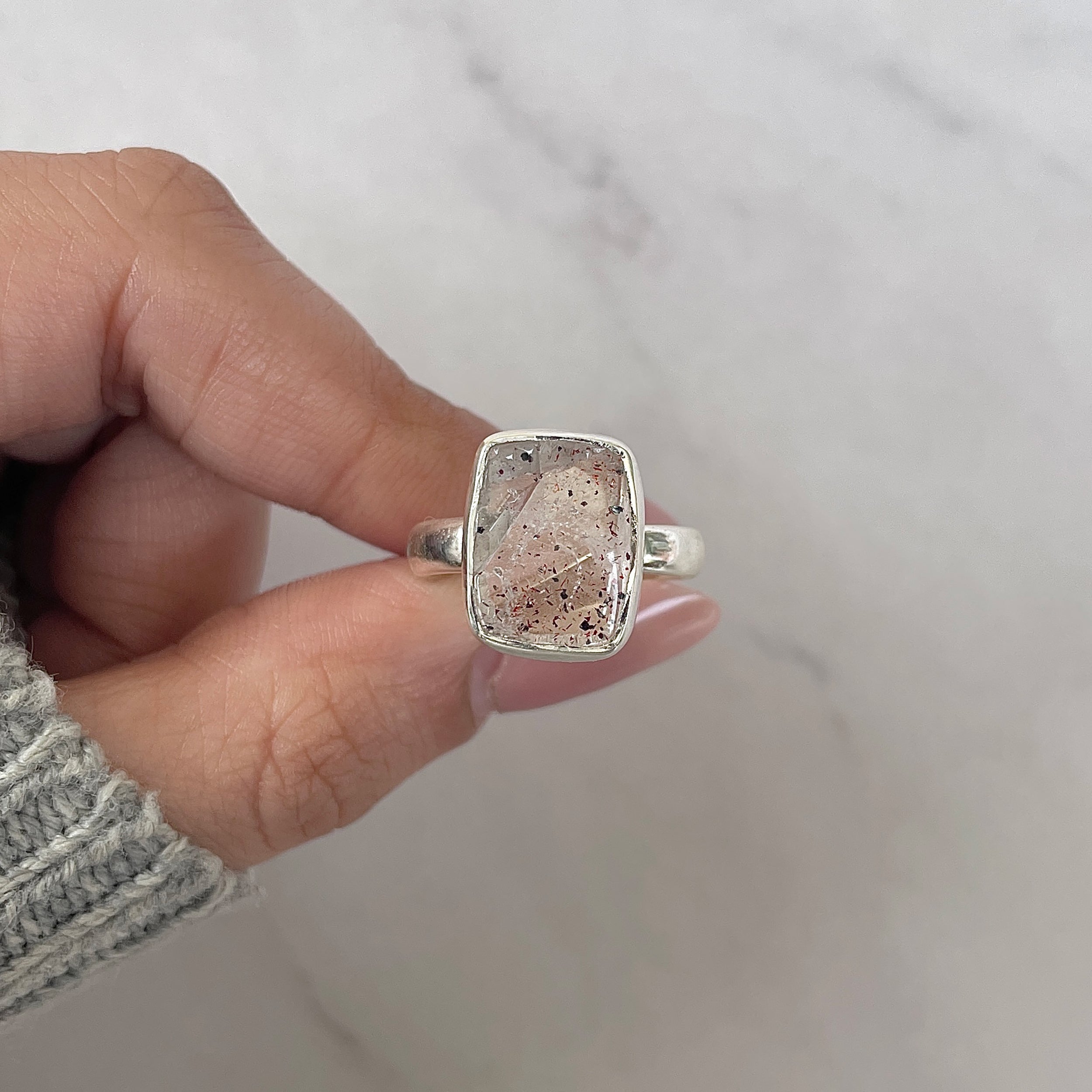 Super Seven Adjustable Ring-(SSN-R-74.)