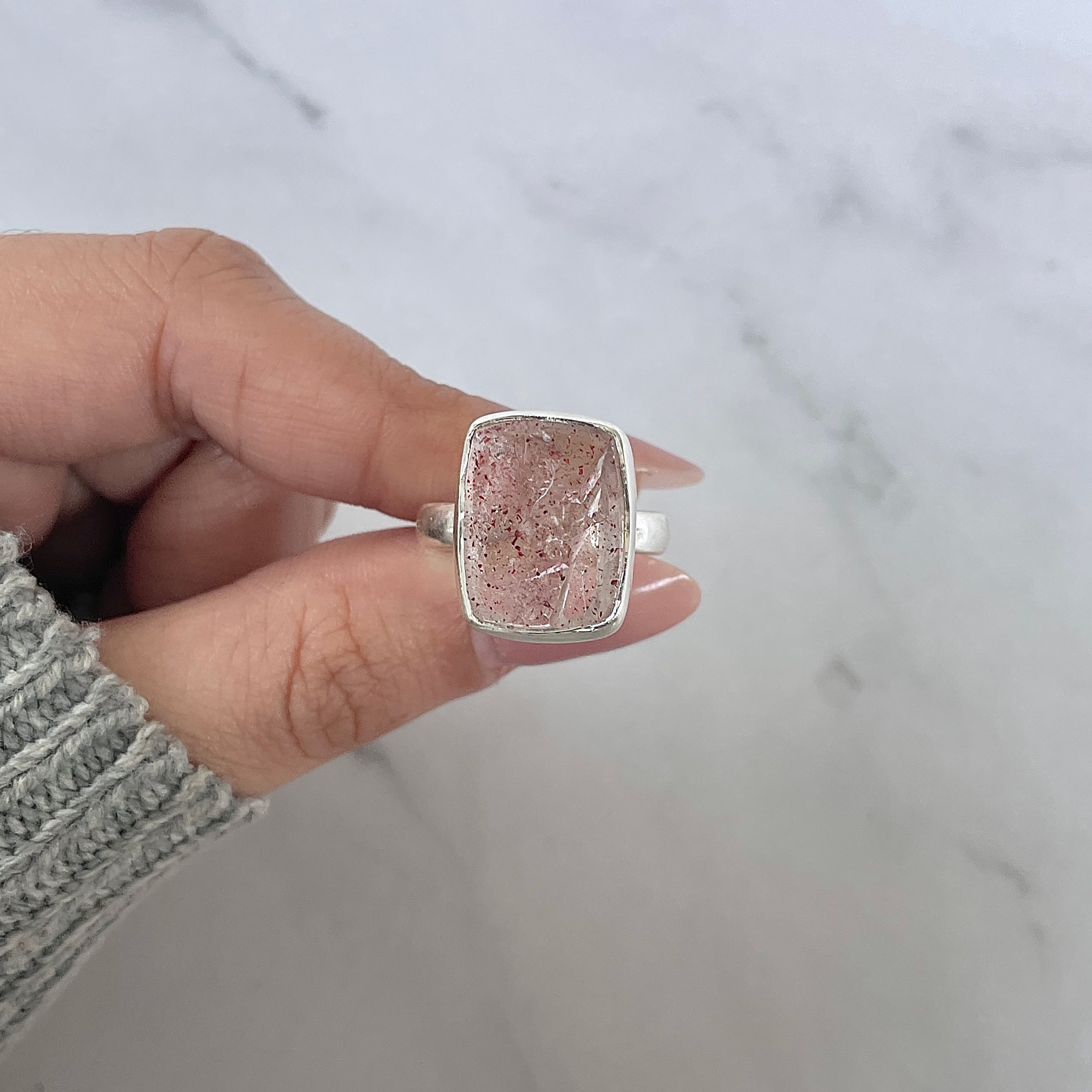 Super Seven Adjustable Ring-(SSN-R-79.)