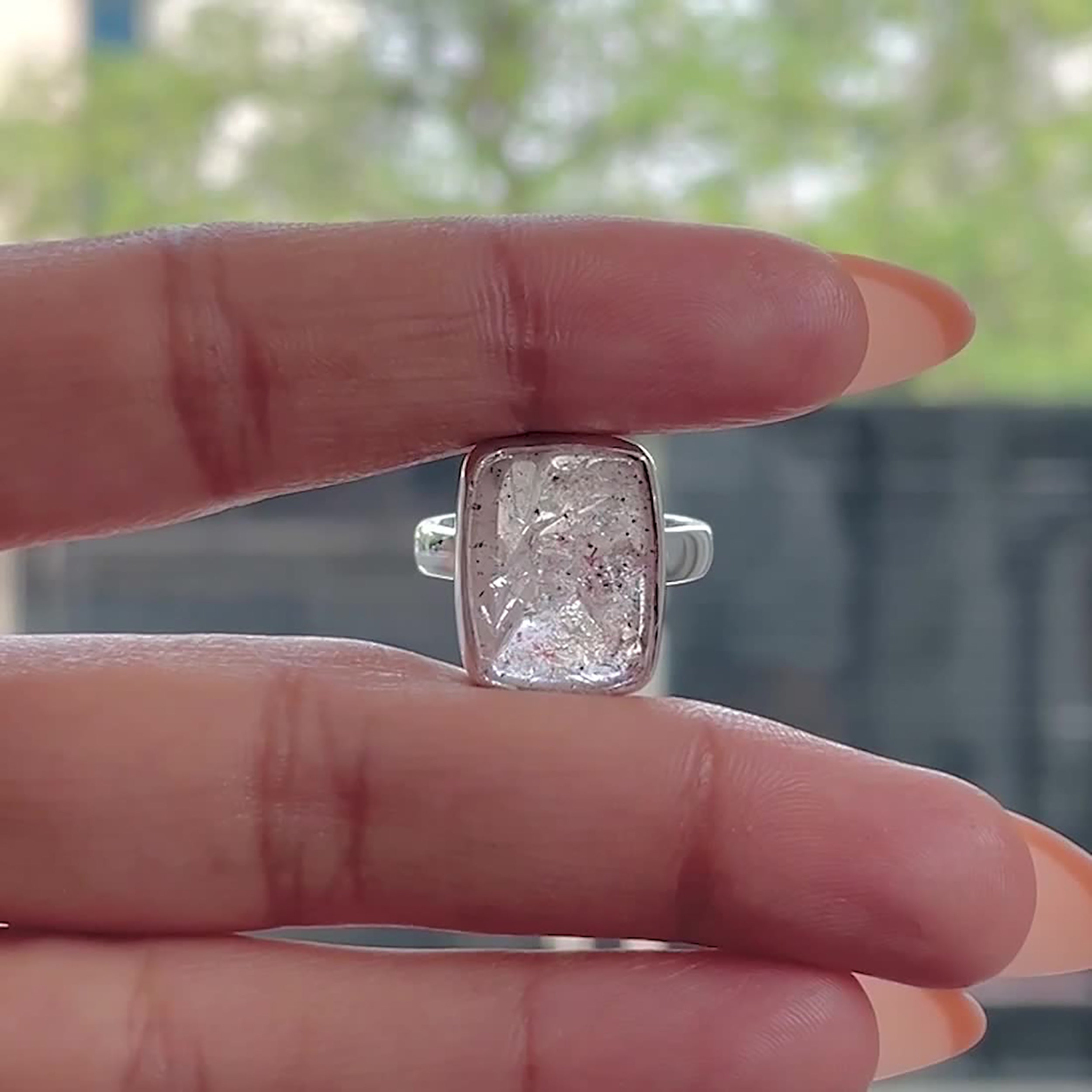 Super Seven Adjustable Ring-(SSN-R-79.)