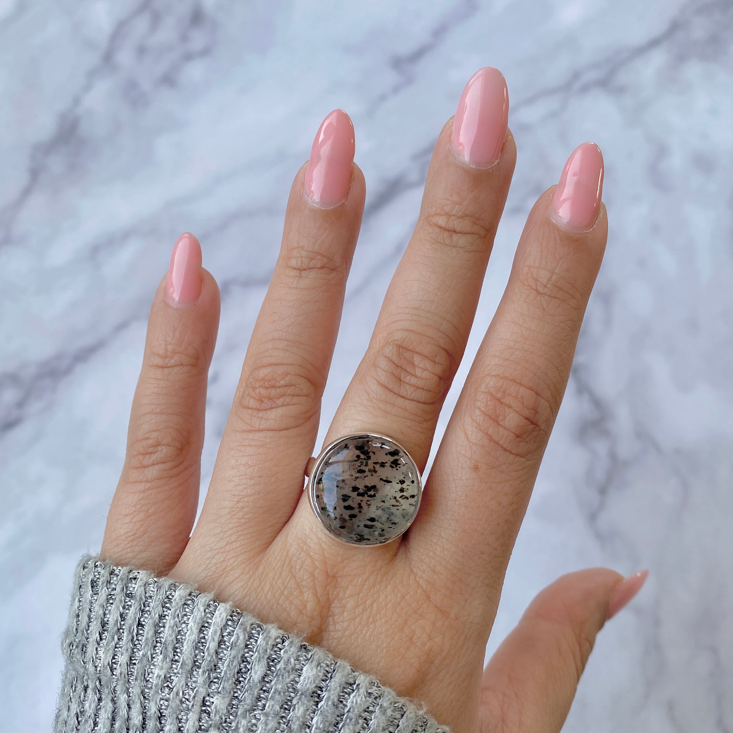 Super Seven Adjustable Ring-(SSN-R-8.)