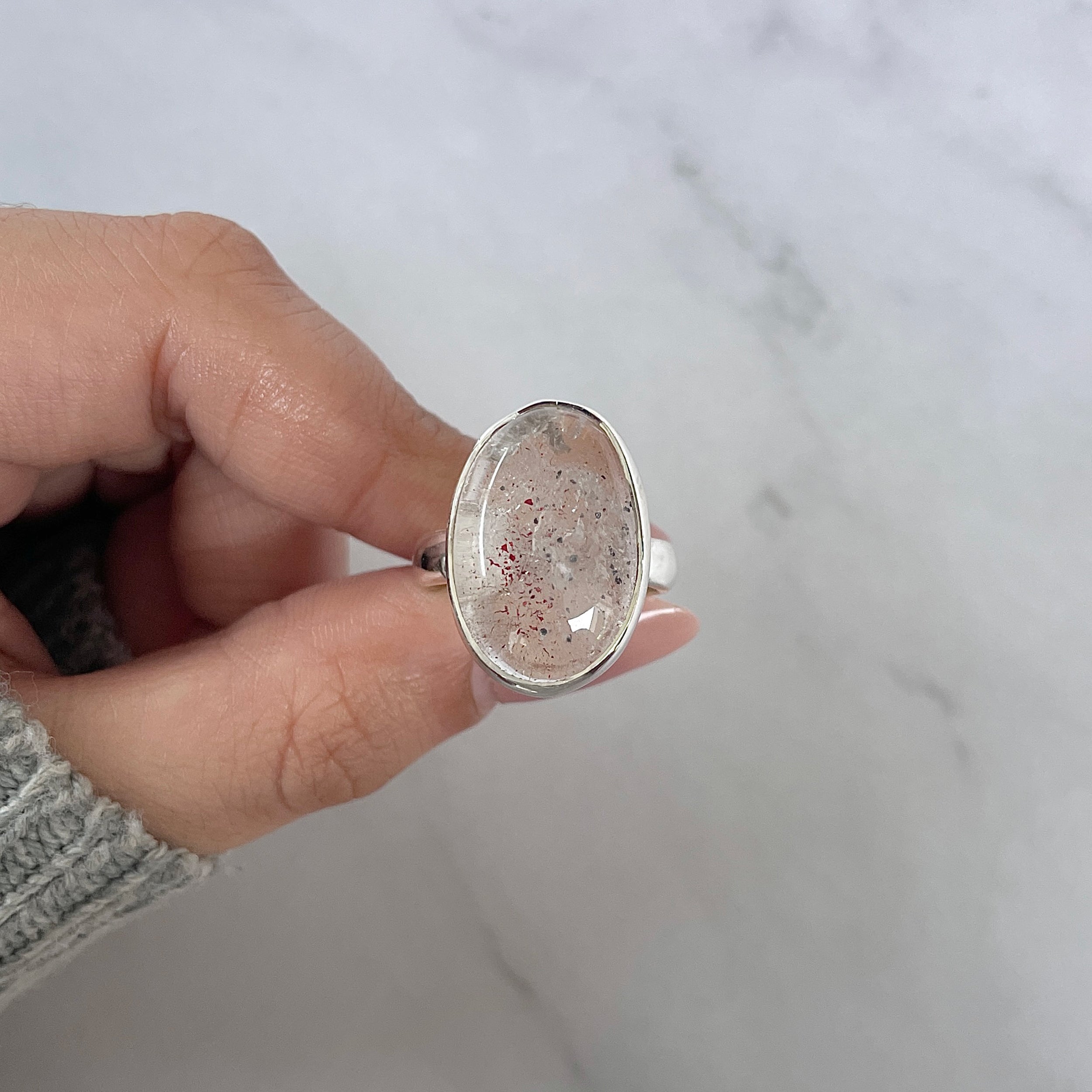Super Seven Adjustable Ring-(SSN-R-80.)