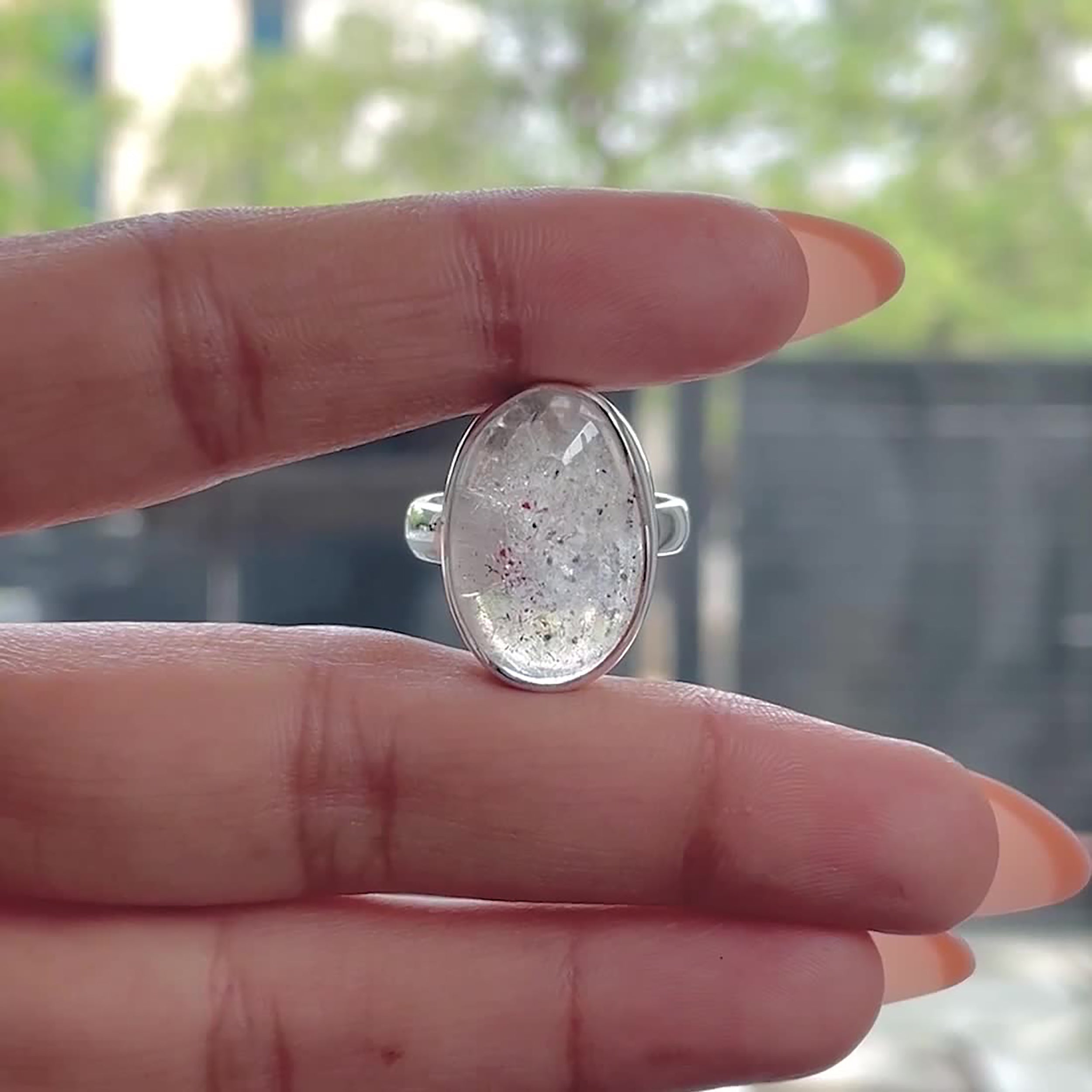 Super Seven Adjustable Ring-(SSN-R-80.)