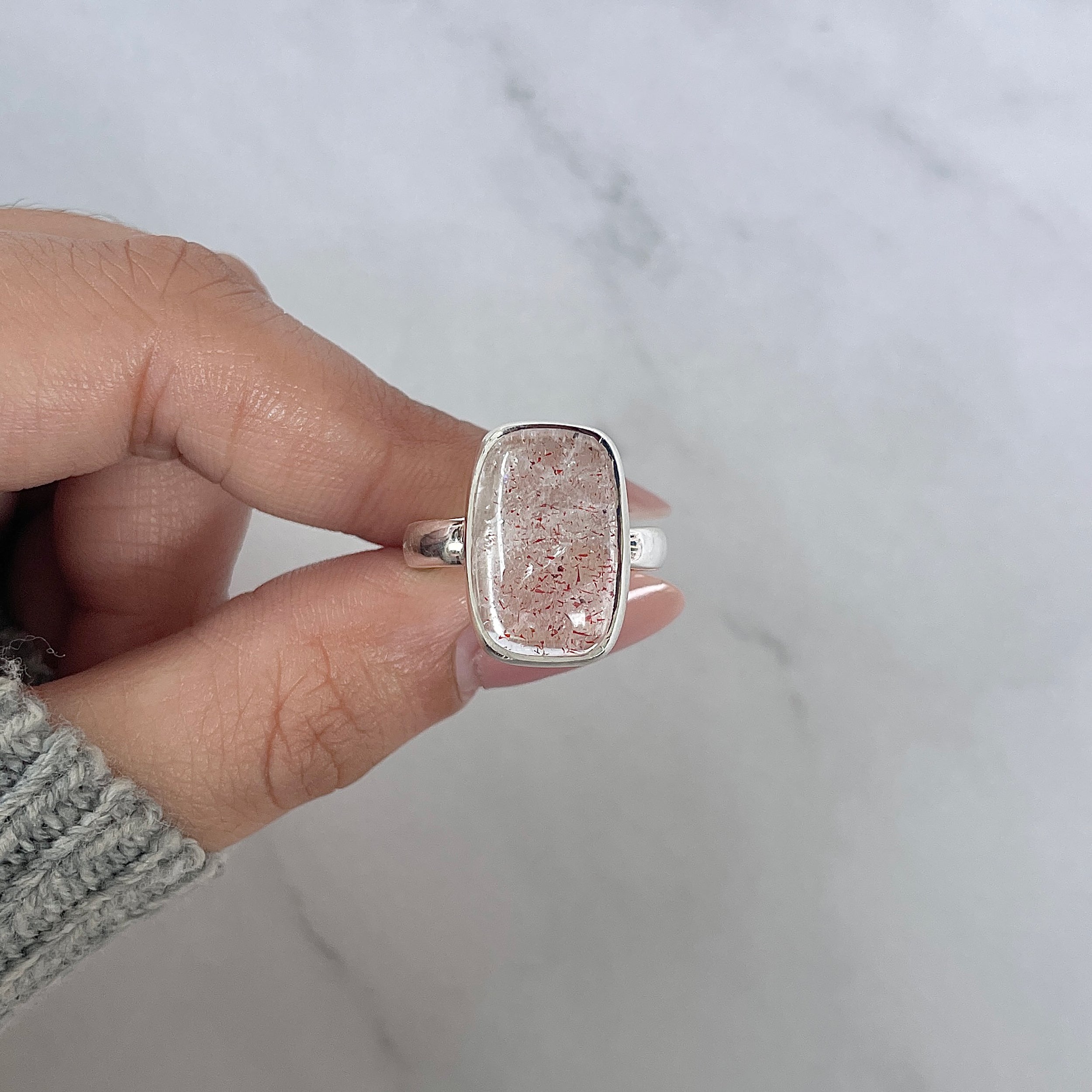 Super Seven Adjustable Ring-(SSN-R-85.)