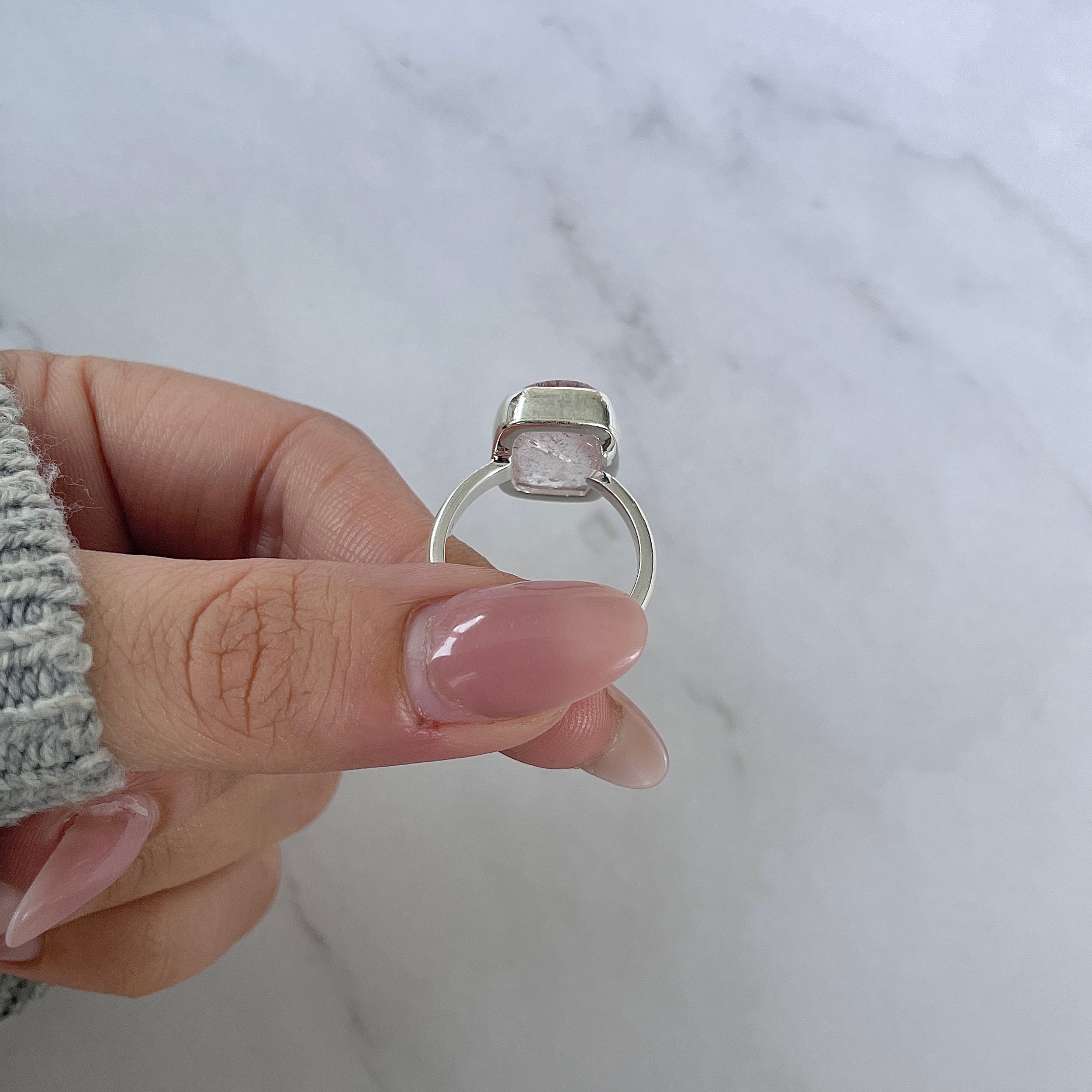 Super Seven Adjustable Ring-(SSN-R-85.)