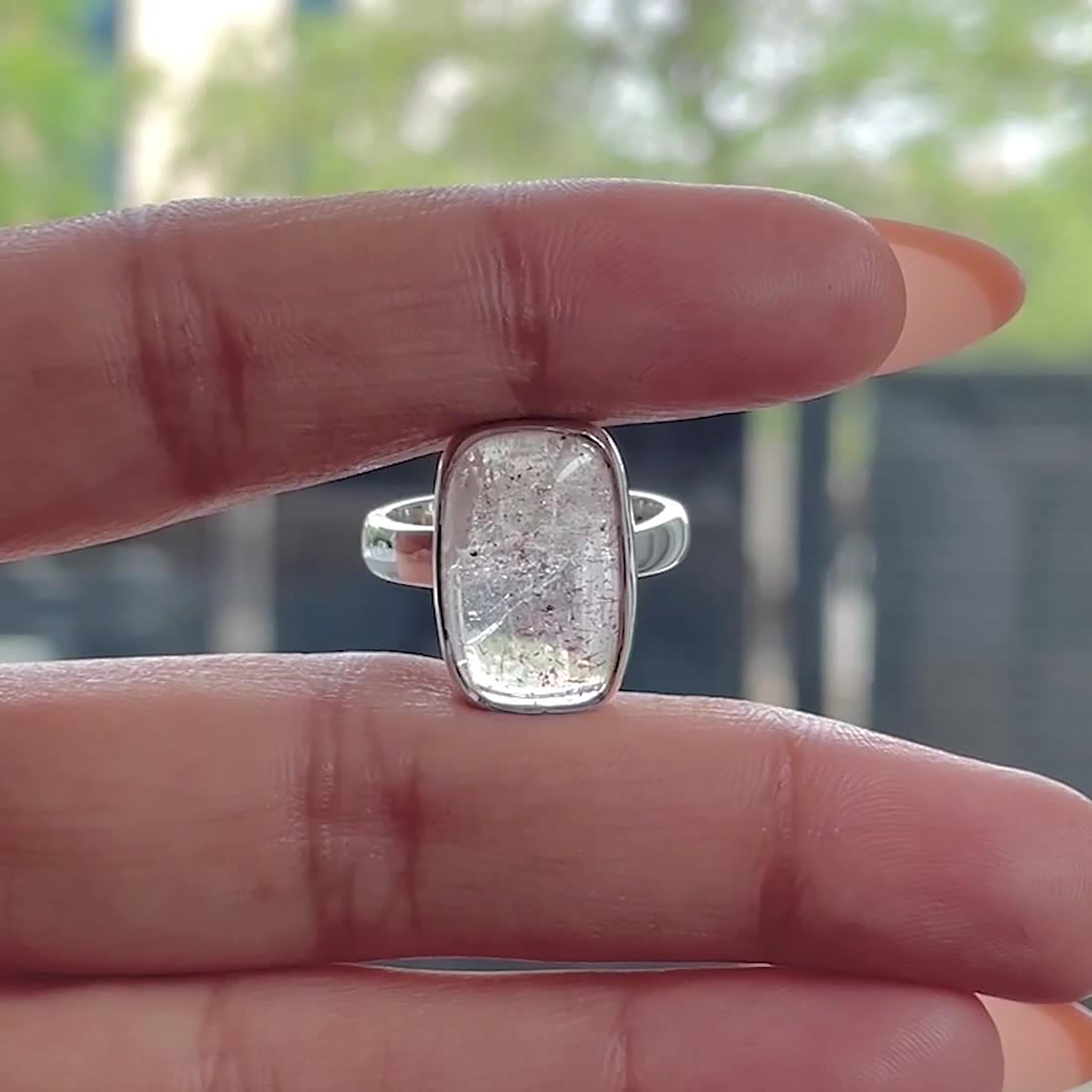 Super Seven Adjustable Ring-(SSN-R-85.)