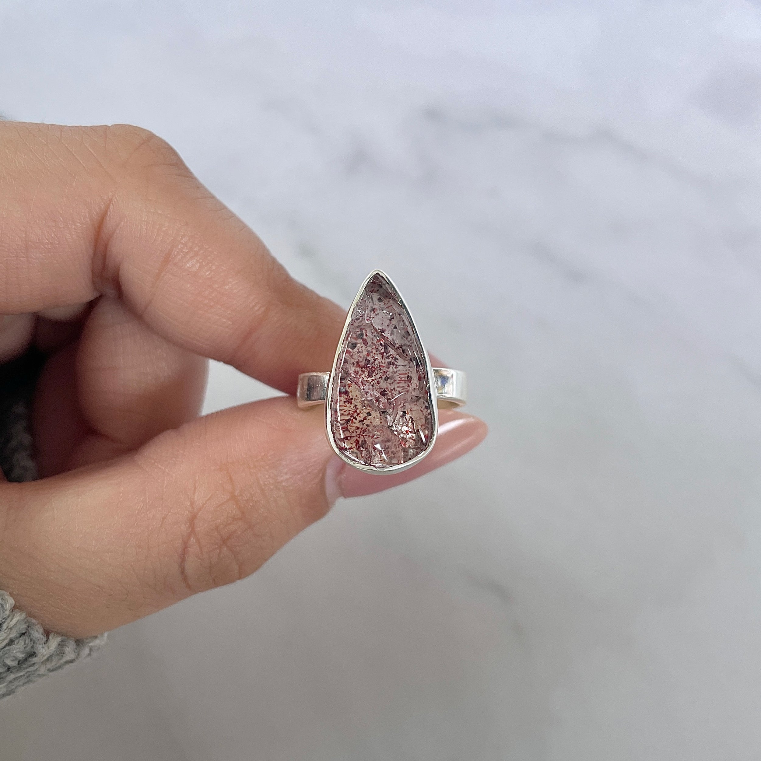 Super Seven Ring Size 6-(SSN-R-94.)