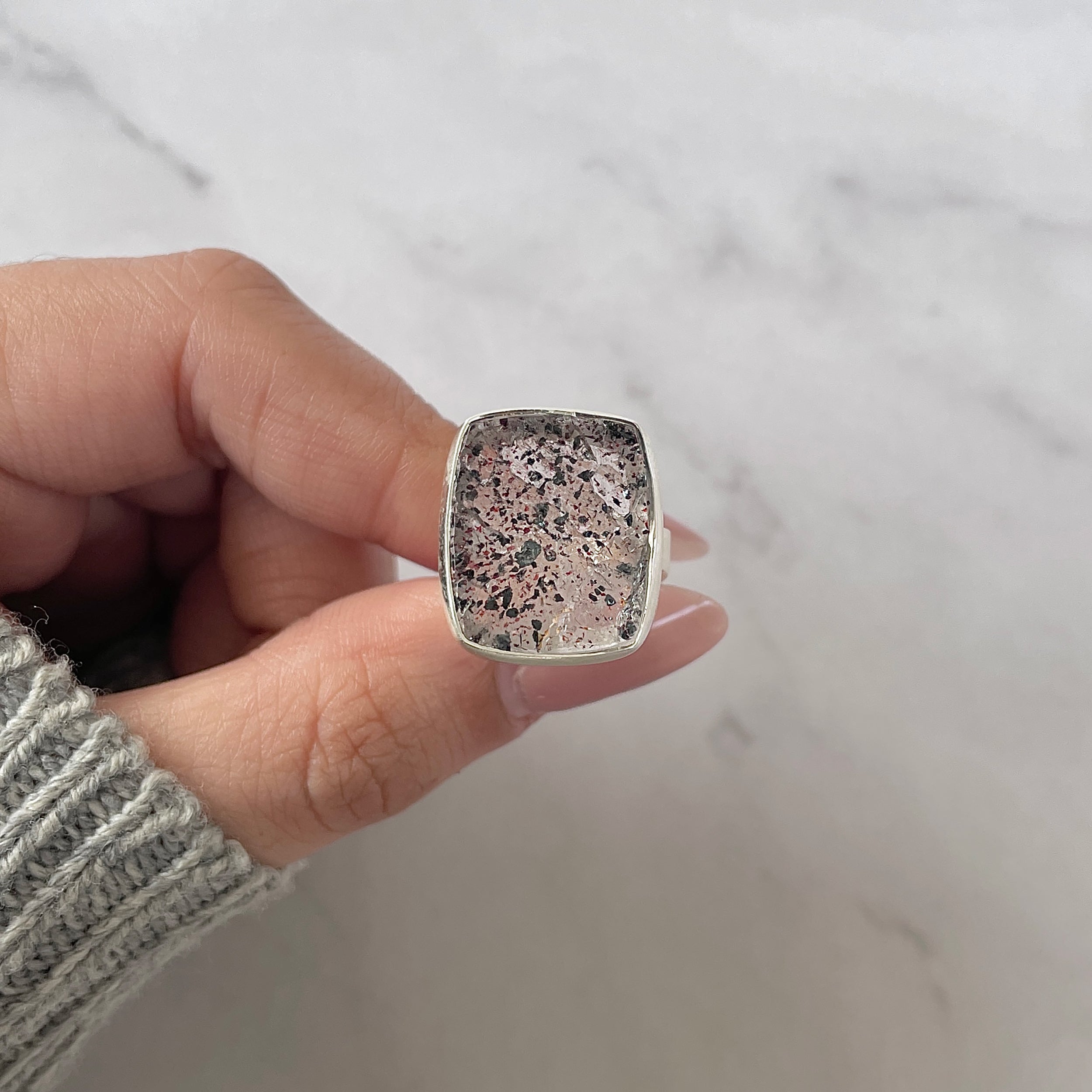 Super Seven Ring Size 6-(SSN-R-99.)