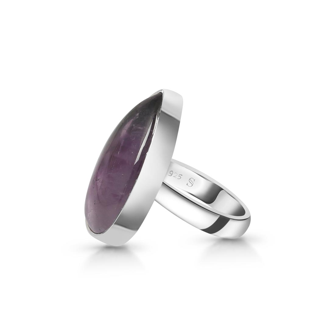 Star Amethyst Adjustable Ring-(STA-R-2.)