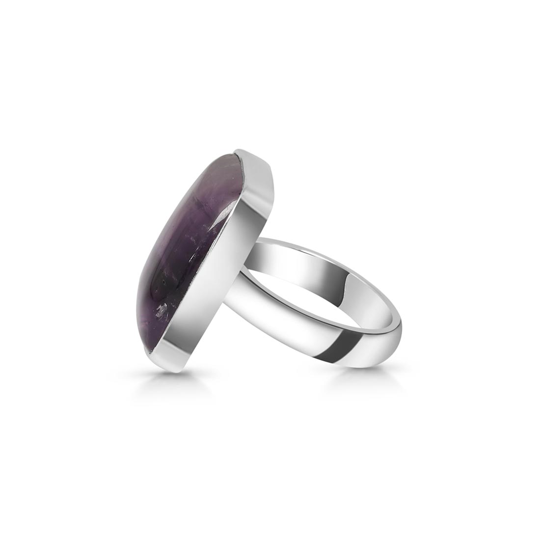 Star Amethyst Adjustable Ring-(STA-R-33.)