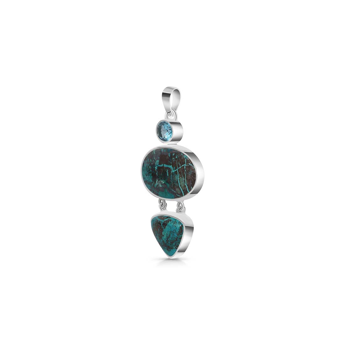 Shattuckite Pendant-(STK-P-41.)