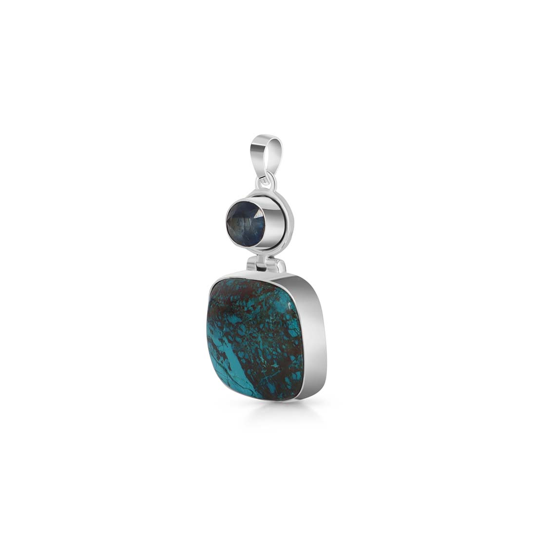 Shattuckite Pendant-(STK-P-51.)