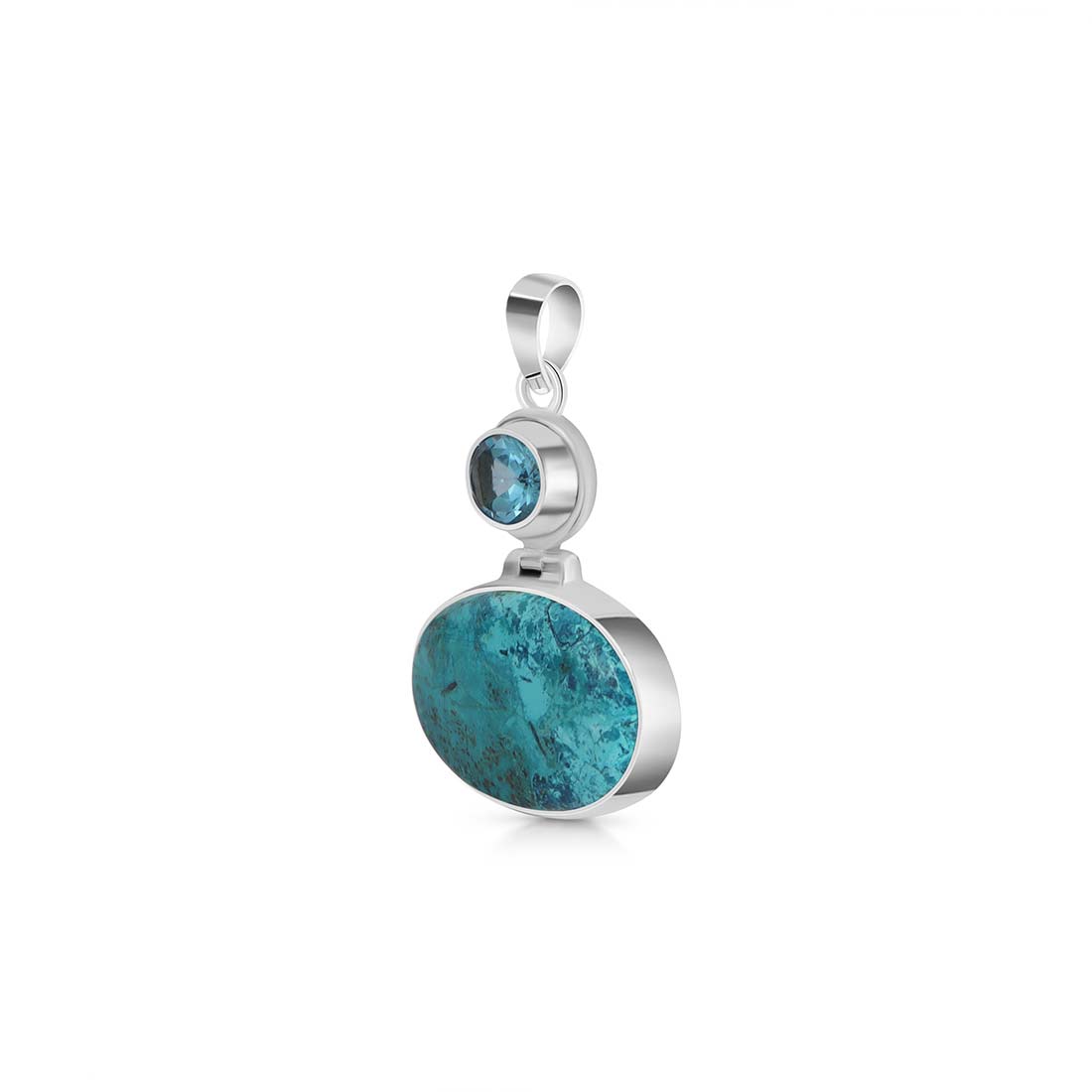 Shattuckite Pendant-(STK-P-55.)