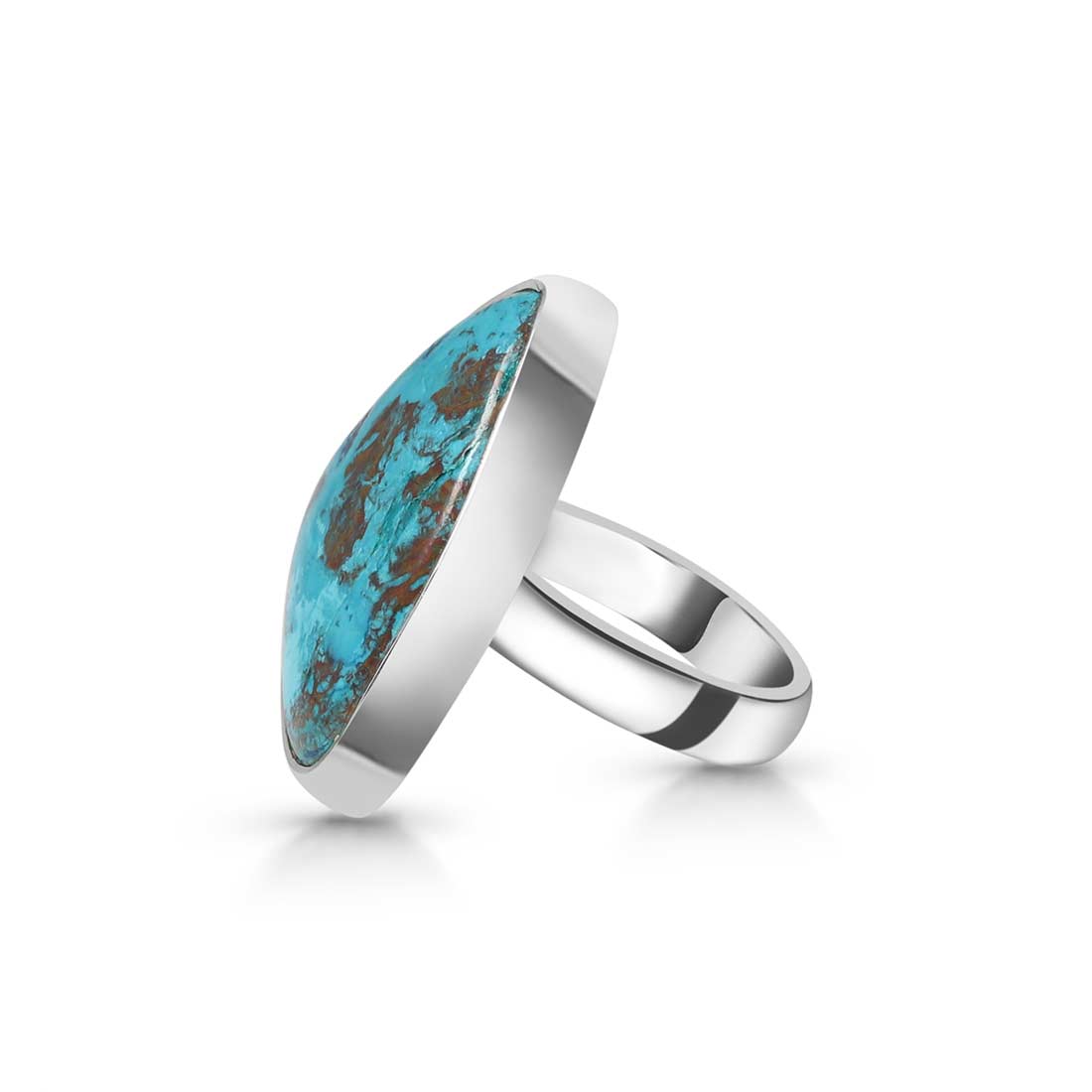Shattuckite Adjustable Ring-(STK-R-21.)