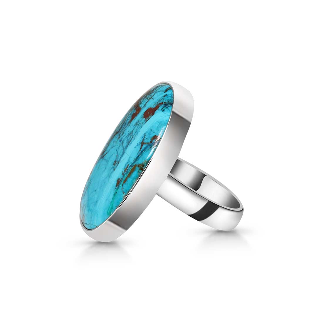 Shattuckite Adjustable Ring-(STK-R-22.)