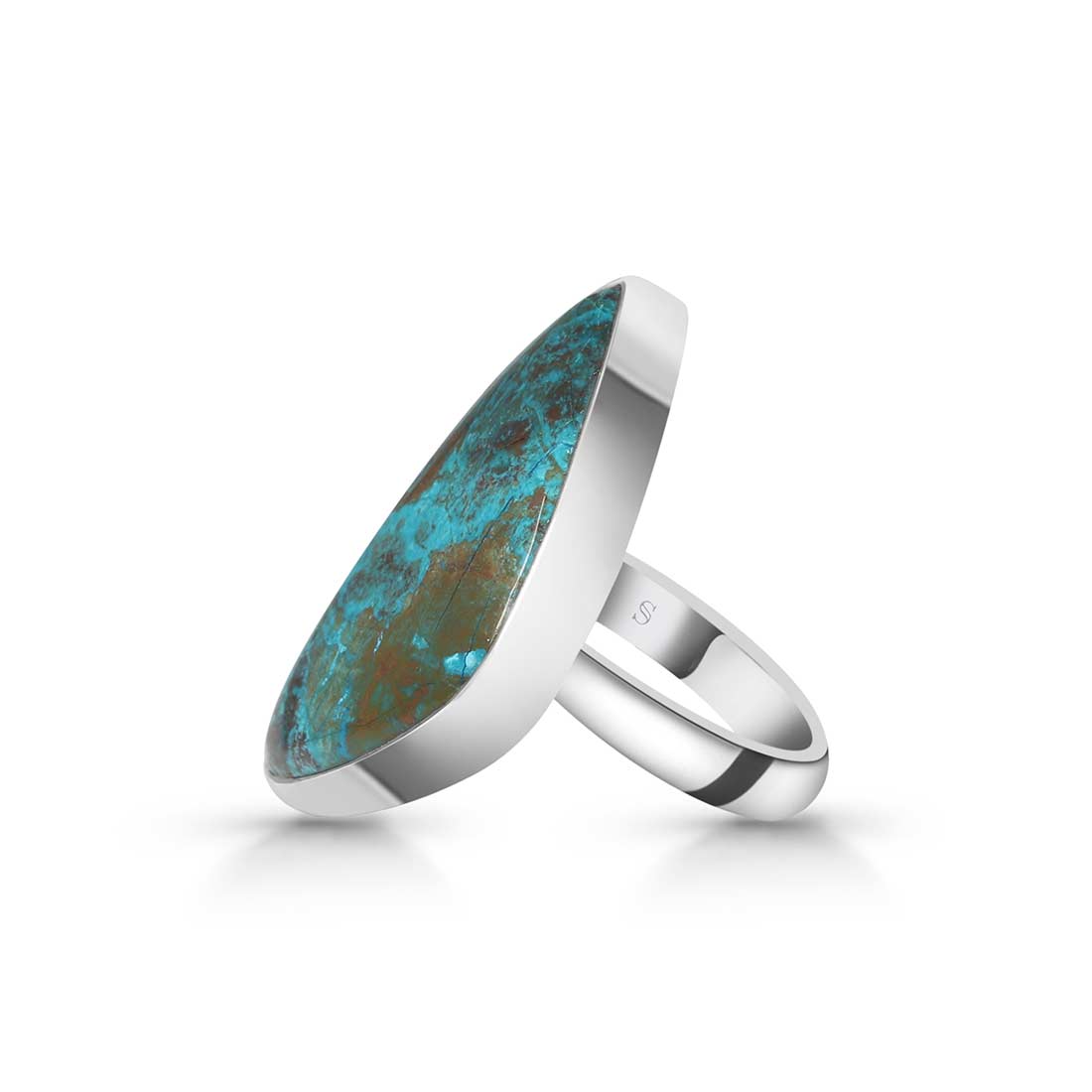Shattuckite Adjustable Ring-(STK-R-23.)