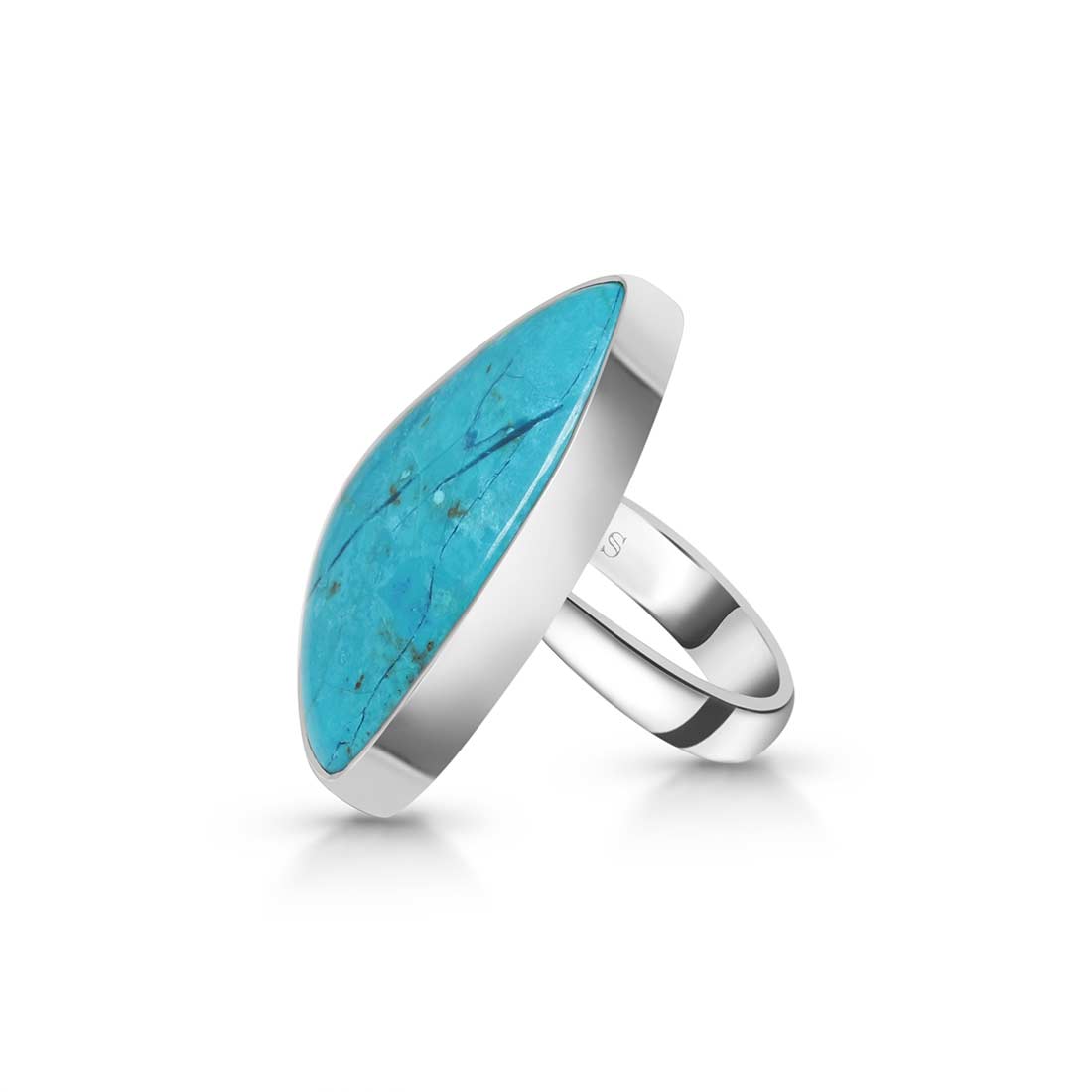 Shattuckite Adjustable Ring-(STK-R-24.)