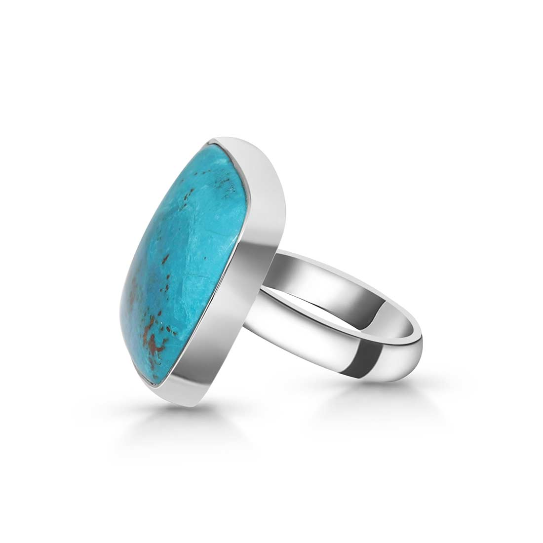 Shattuckite Adjustable Ring-(STK-R-29.)