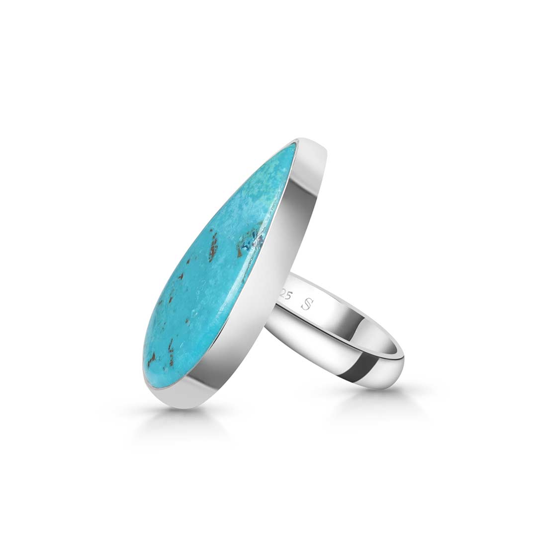 Shattuckite Adjustable Ring-(STK-R-33.)