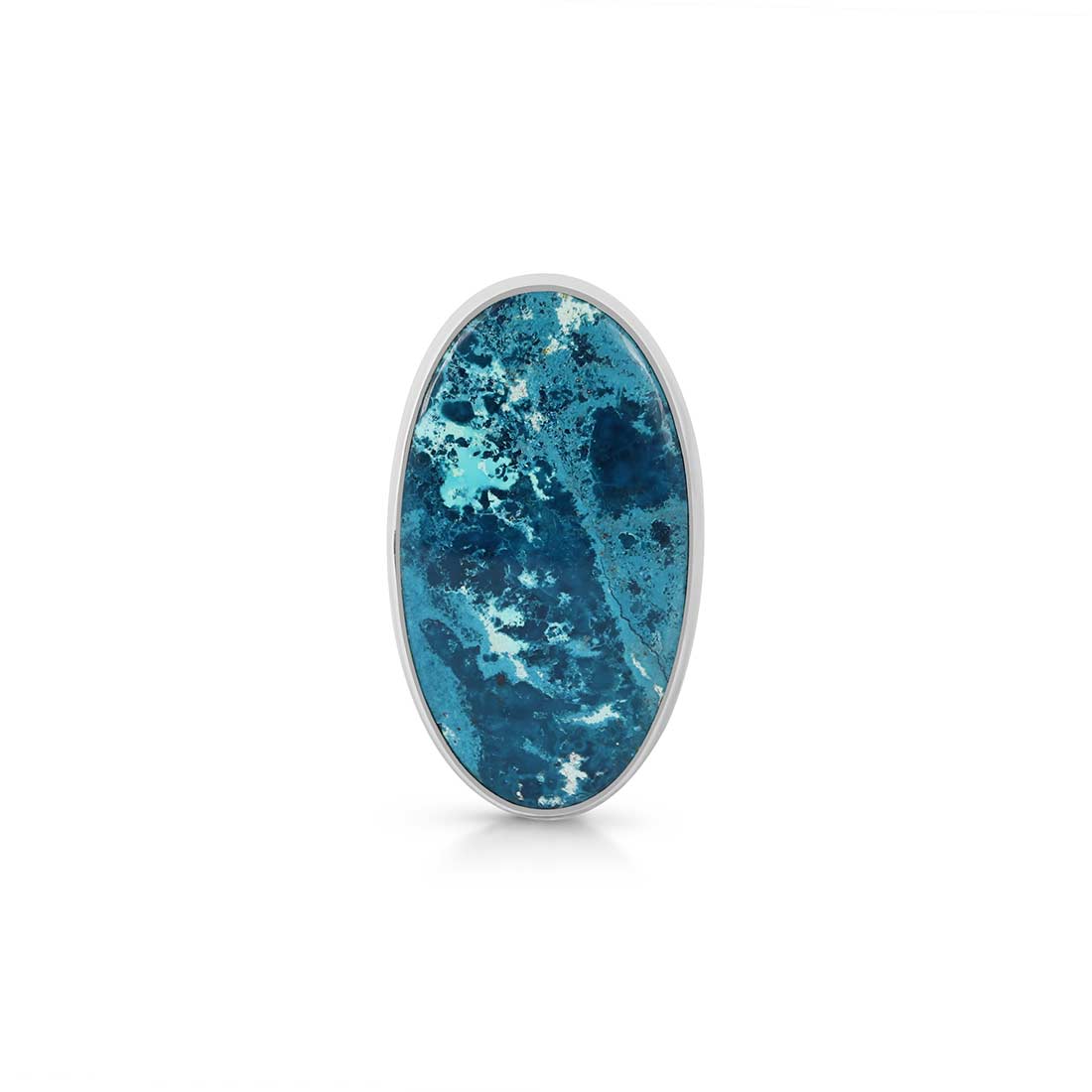 Shattuckite Adjustable Ring-(STK-R-48.)