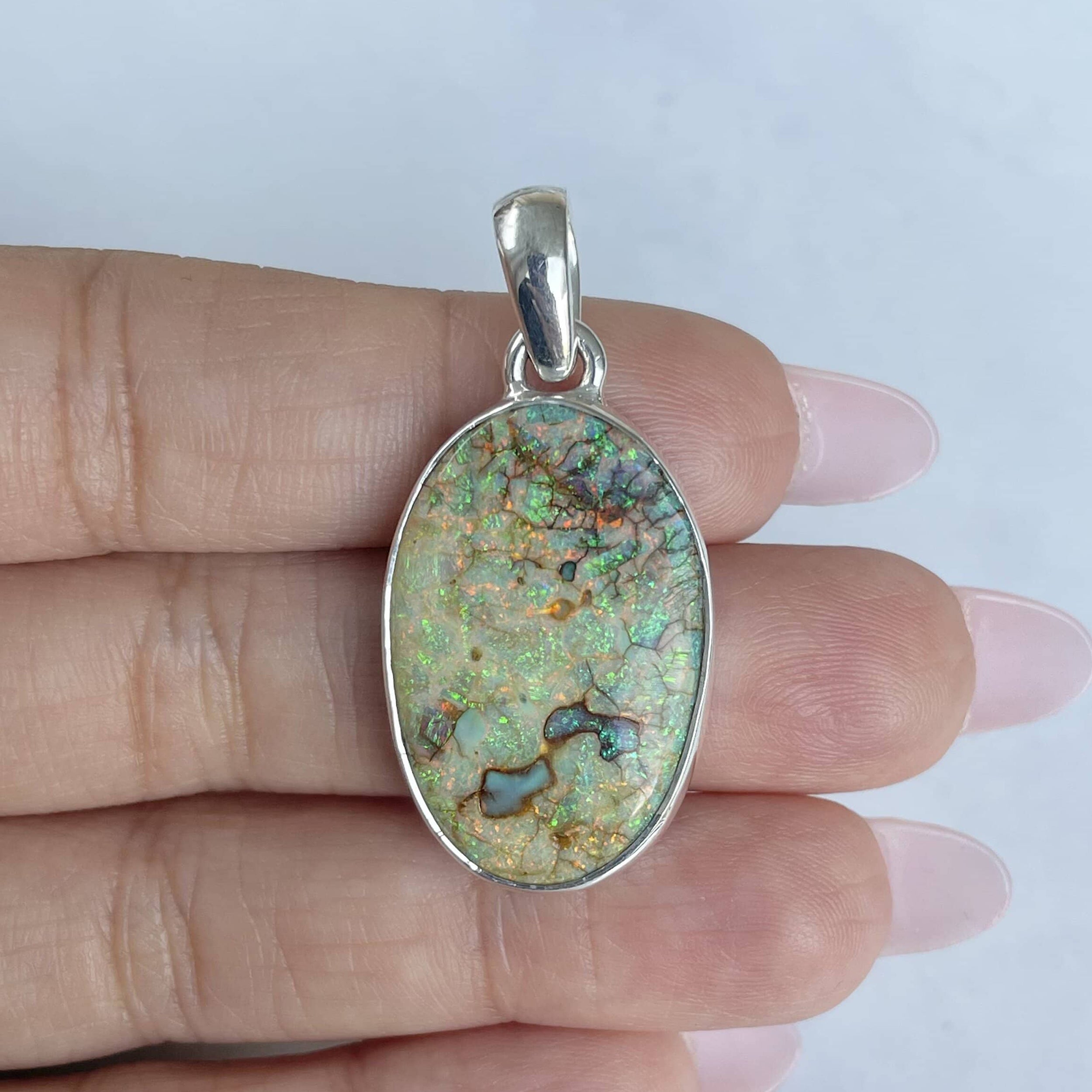 Monarch Opal Pendant-(STO-P-11.)