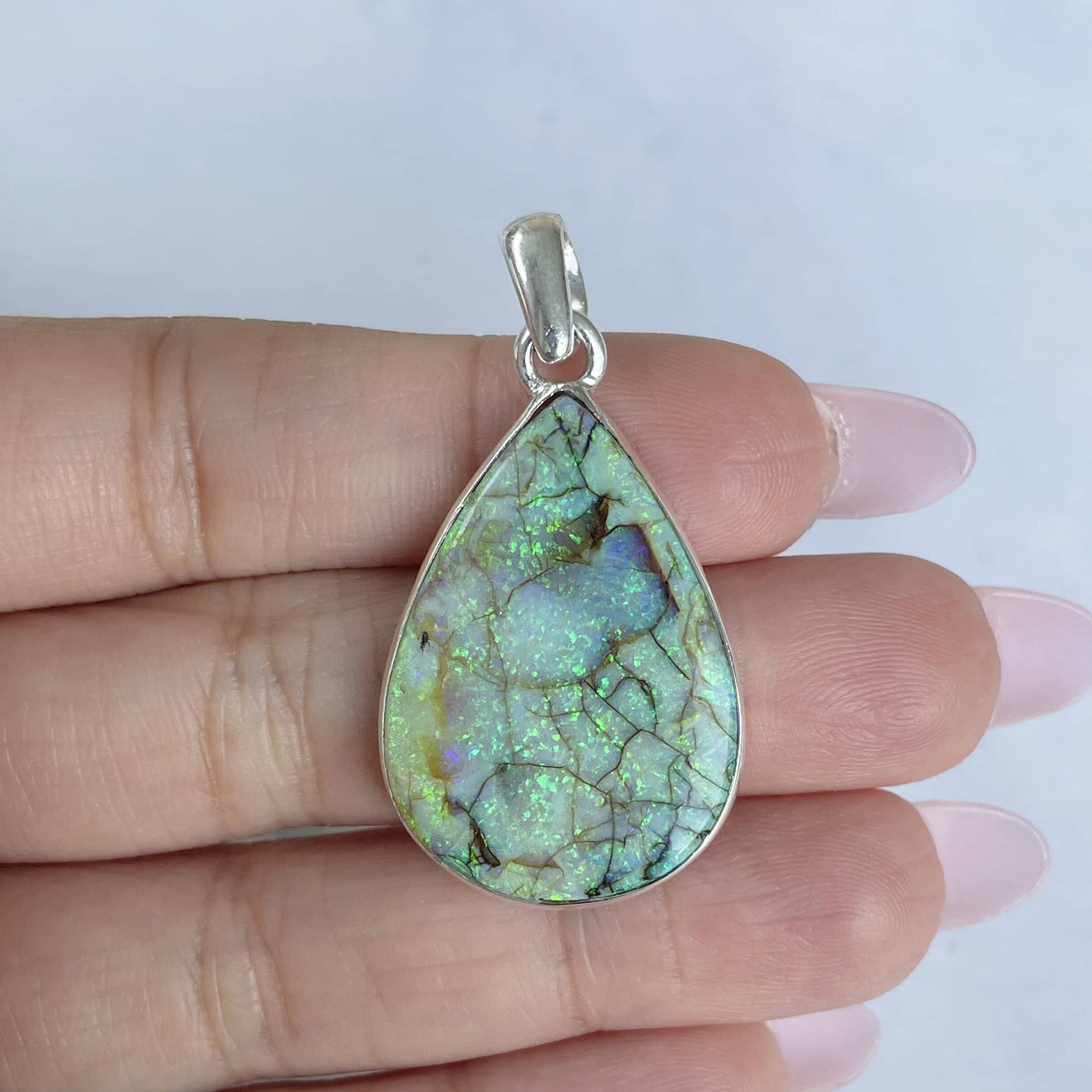 Monarch Opal Pendant-(STO-P-14.)