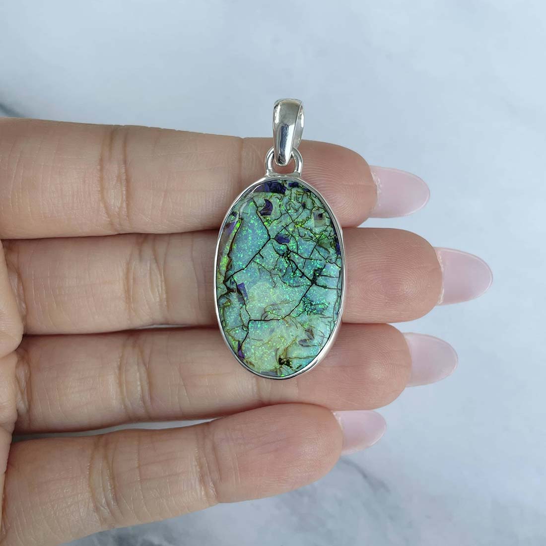 Monarch Opal Pendant-(STO-P-16.)