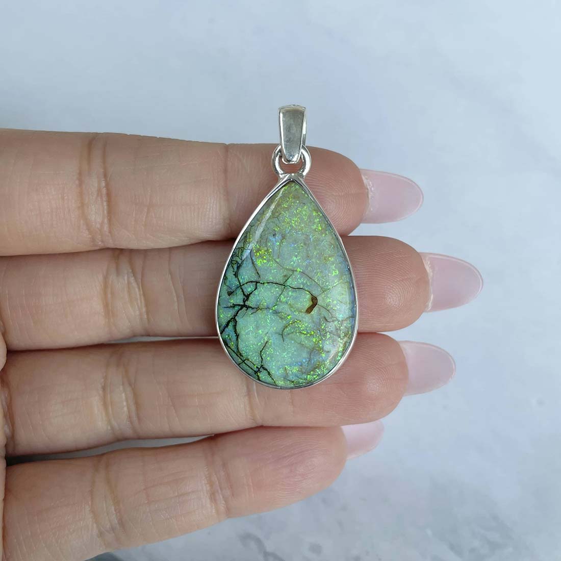 Monarch Opal Pendant-(STO-P-17.)