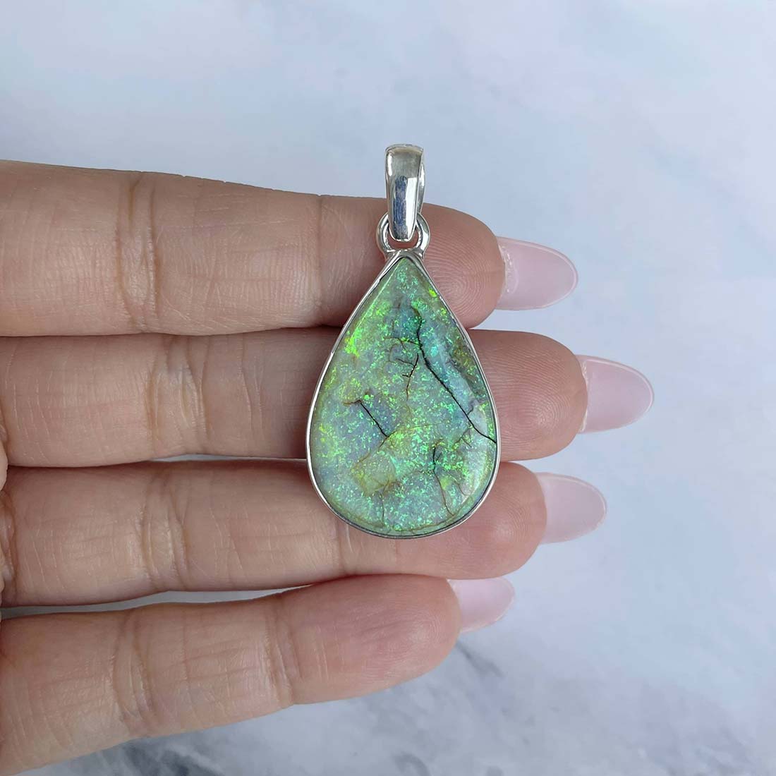 Monarch Opal Pendant-(STO-P-18.)