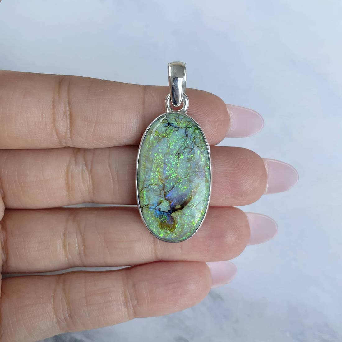Monarch Opal Pendant-(STO-P-19.)