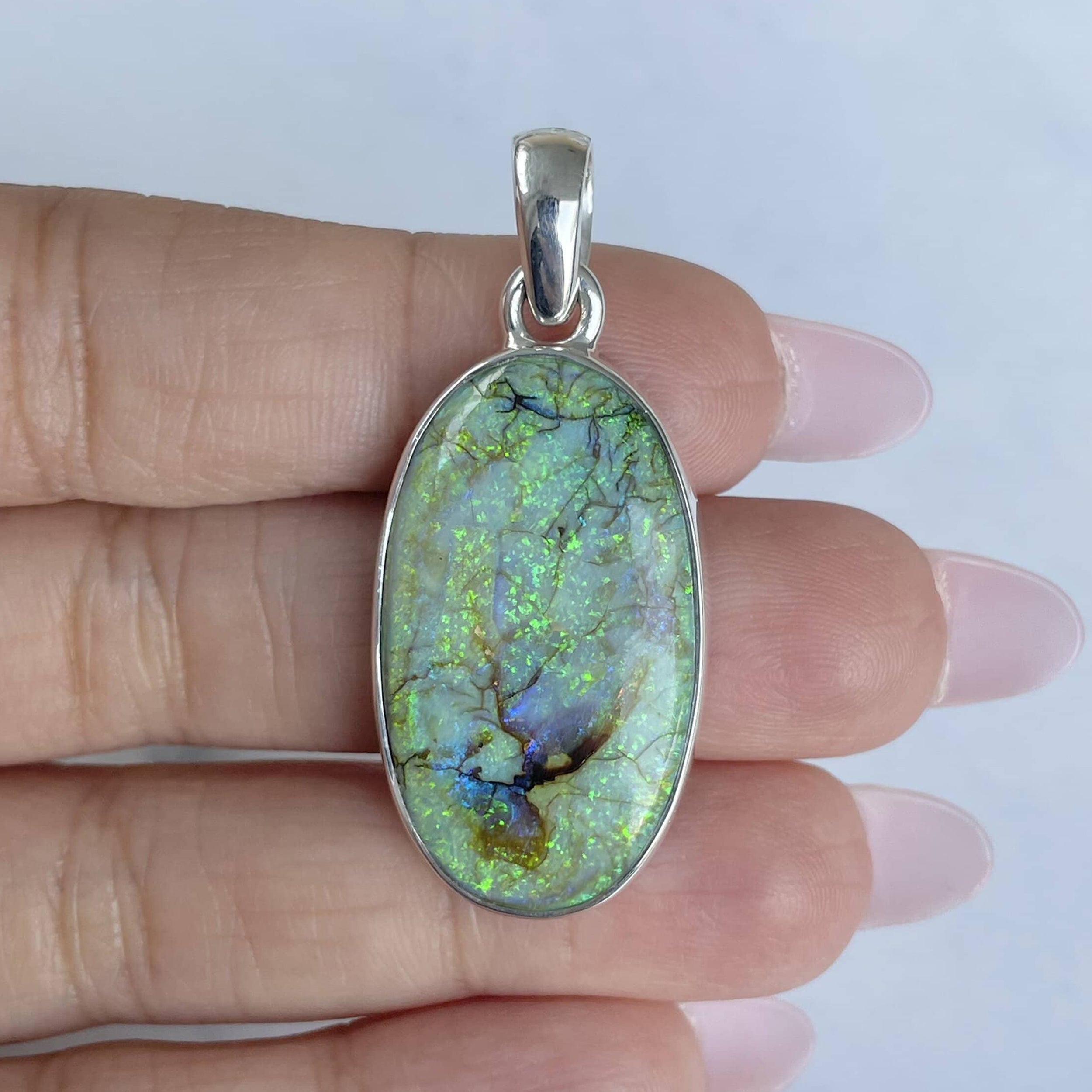 Monarch Opal Pendant-(STO-P-19.)