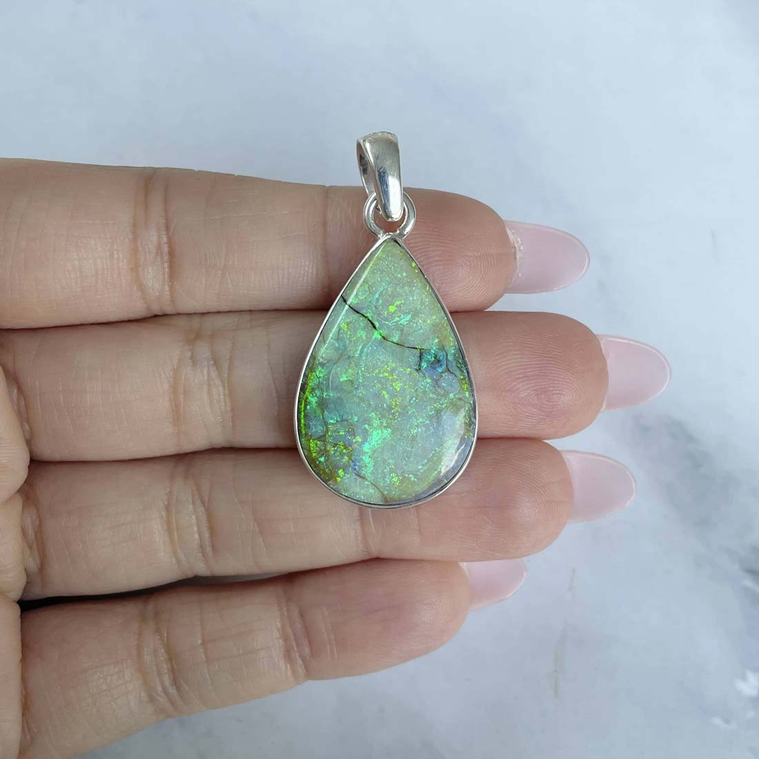 Monarch Opal Pendant-(STO-P-2.)