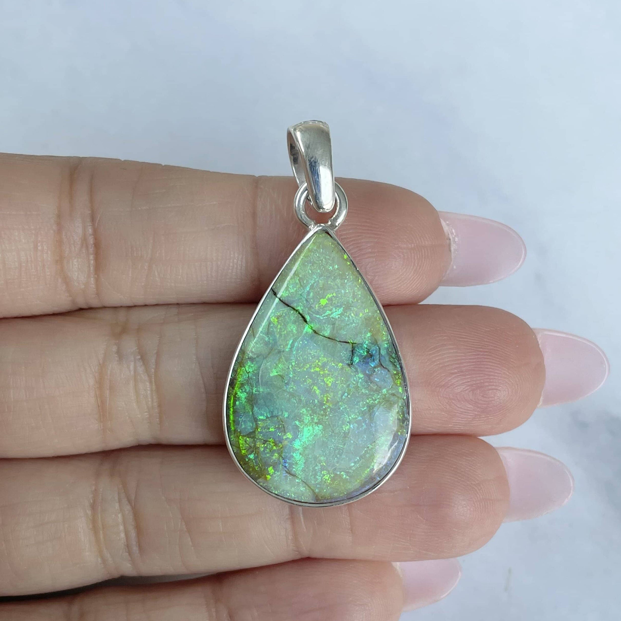 Monarch Opal Pendant-(STO-P-2.)
