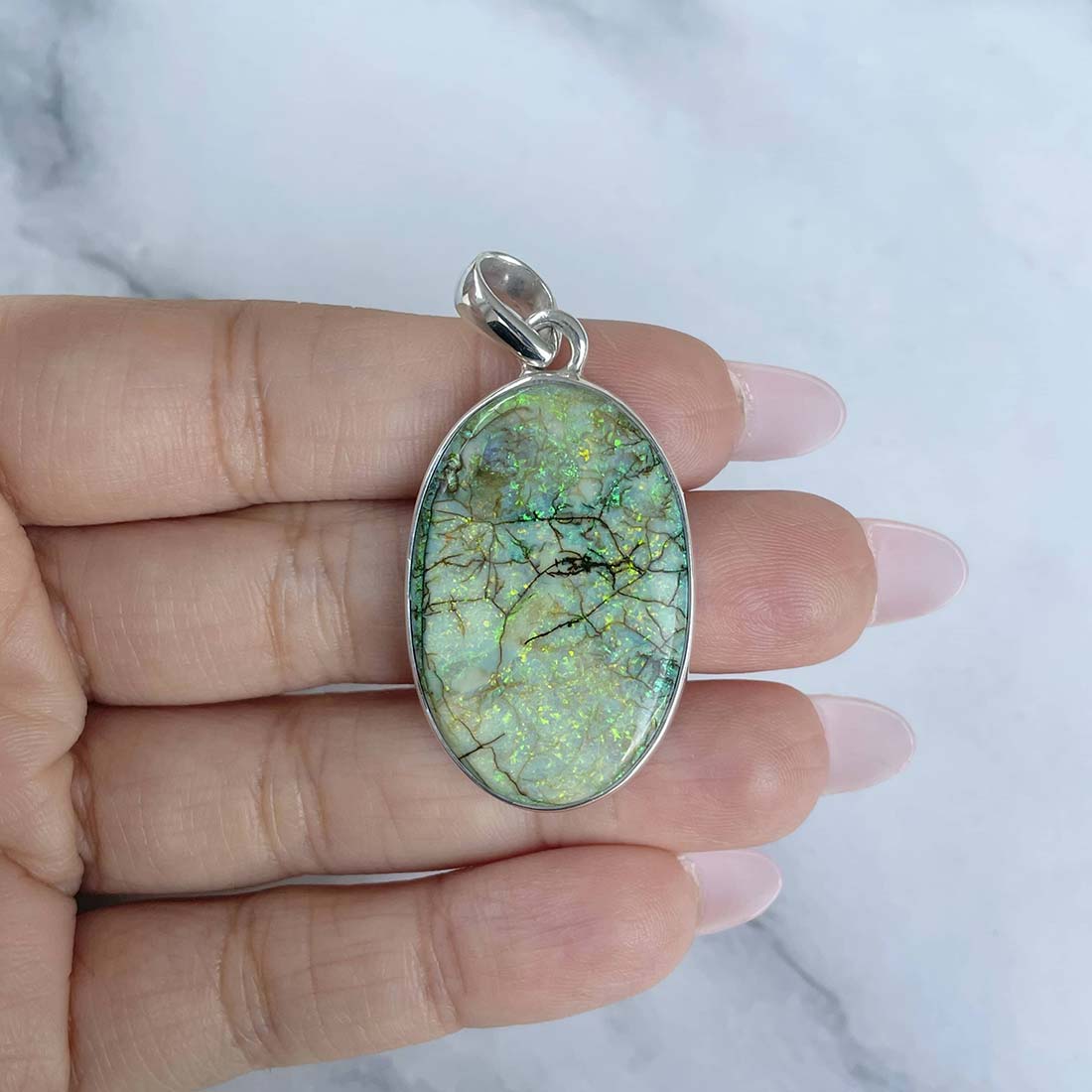 Monarch Opal Pendant-(STO-P-20.)