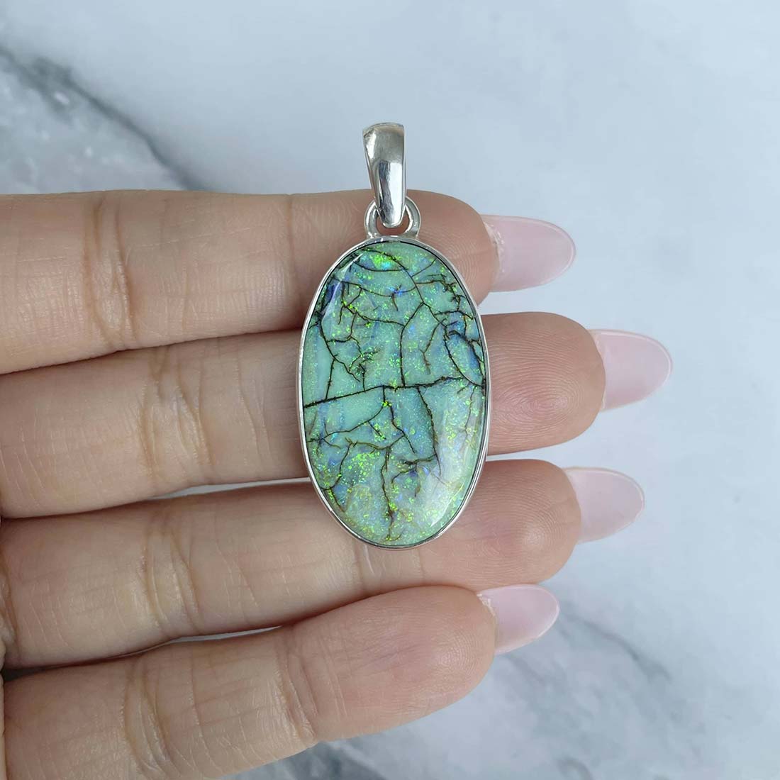 Monarch Opal Pendant-(STO-P-21.)