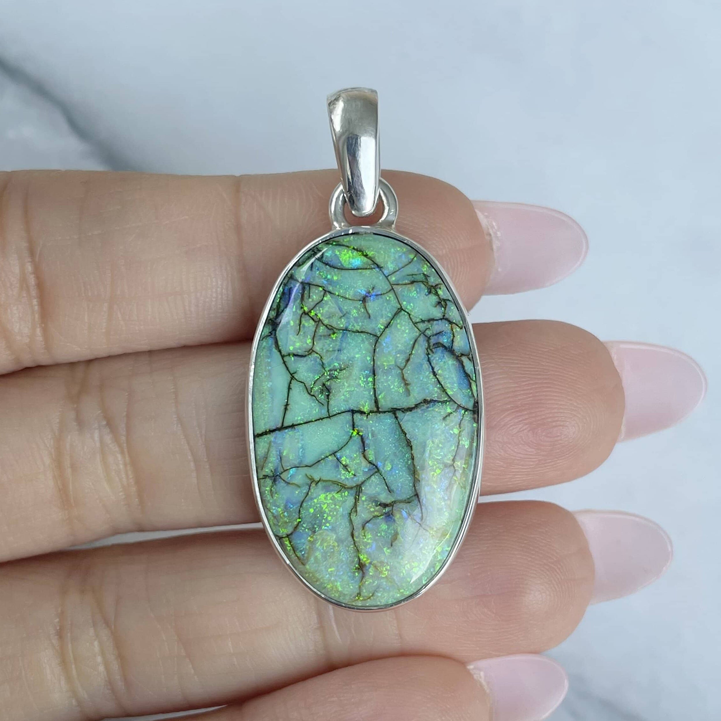 Monarch Opal Pendant-(STO-P-21.)