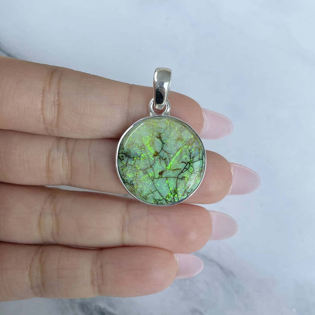 Monarch Opal Pendant-(STO-P-22.)