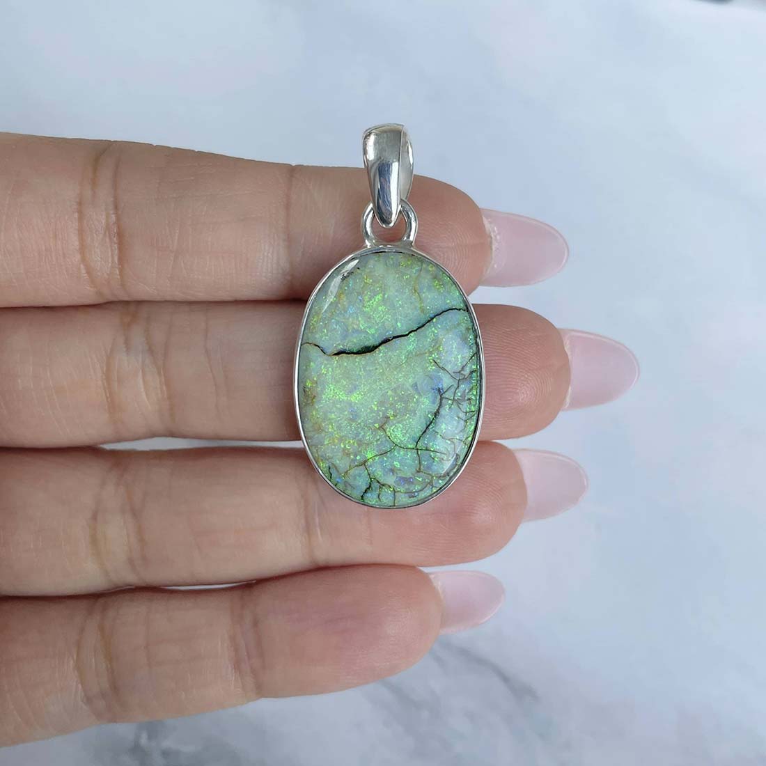 Monarch Opal Pendant-(STO-P-23.)