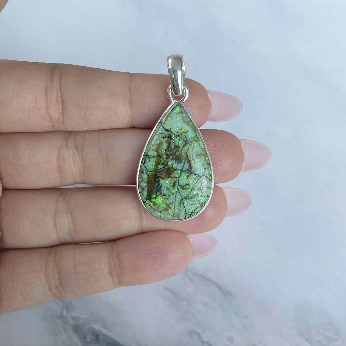 Monarch Opal Pendant-(STO-P-24.)