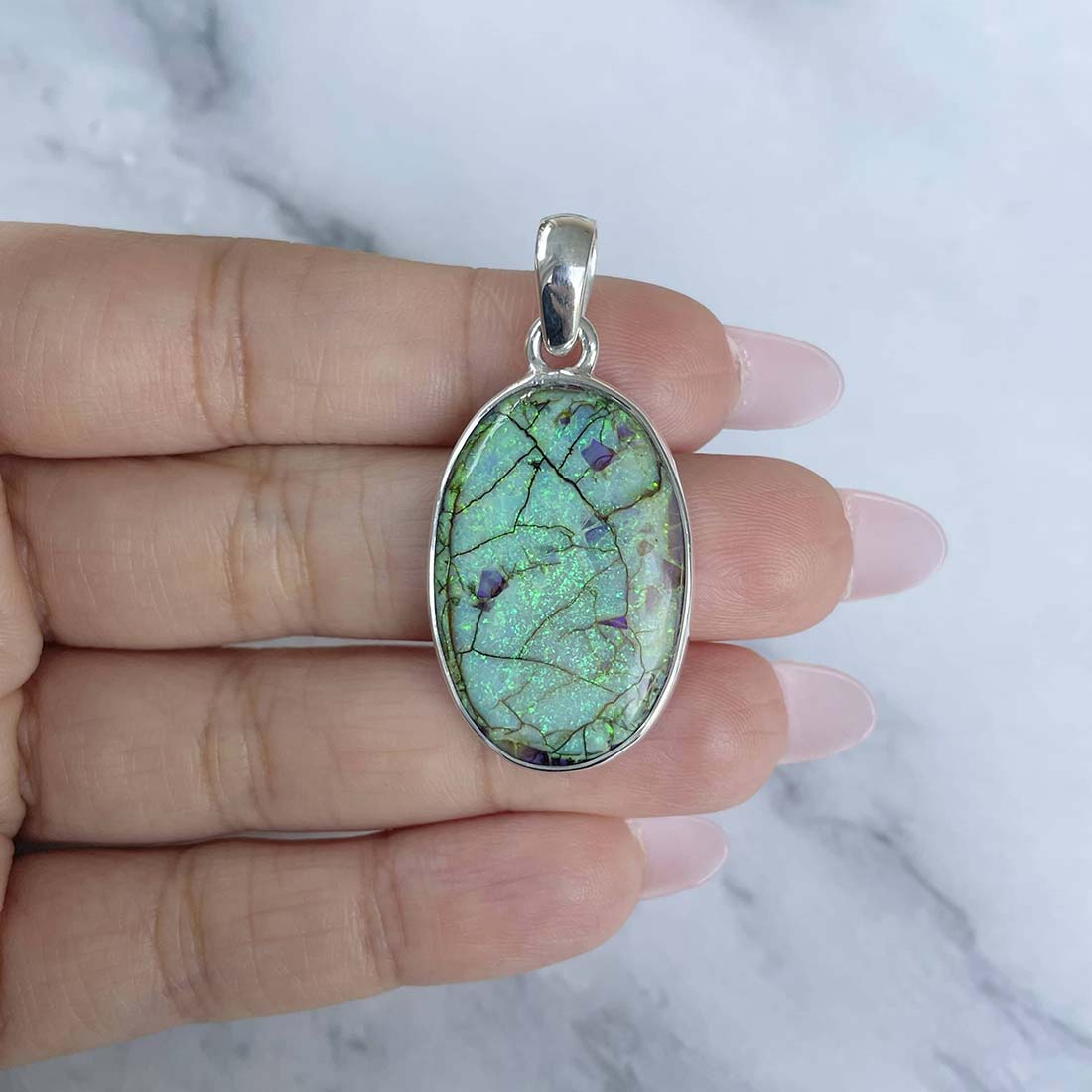 Monarch Opal Pendant-(STO-P-25.)