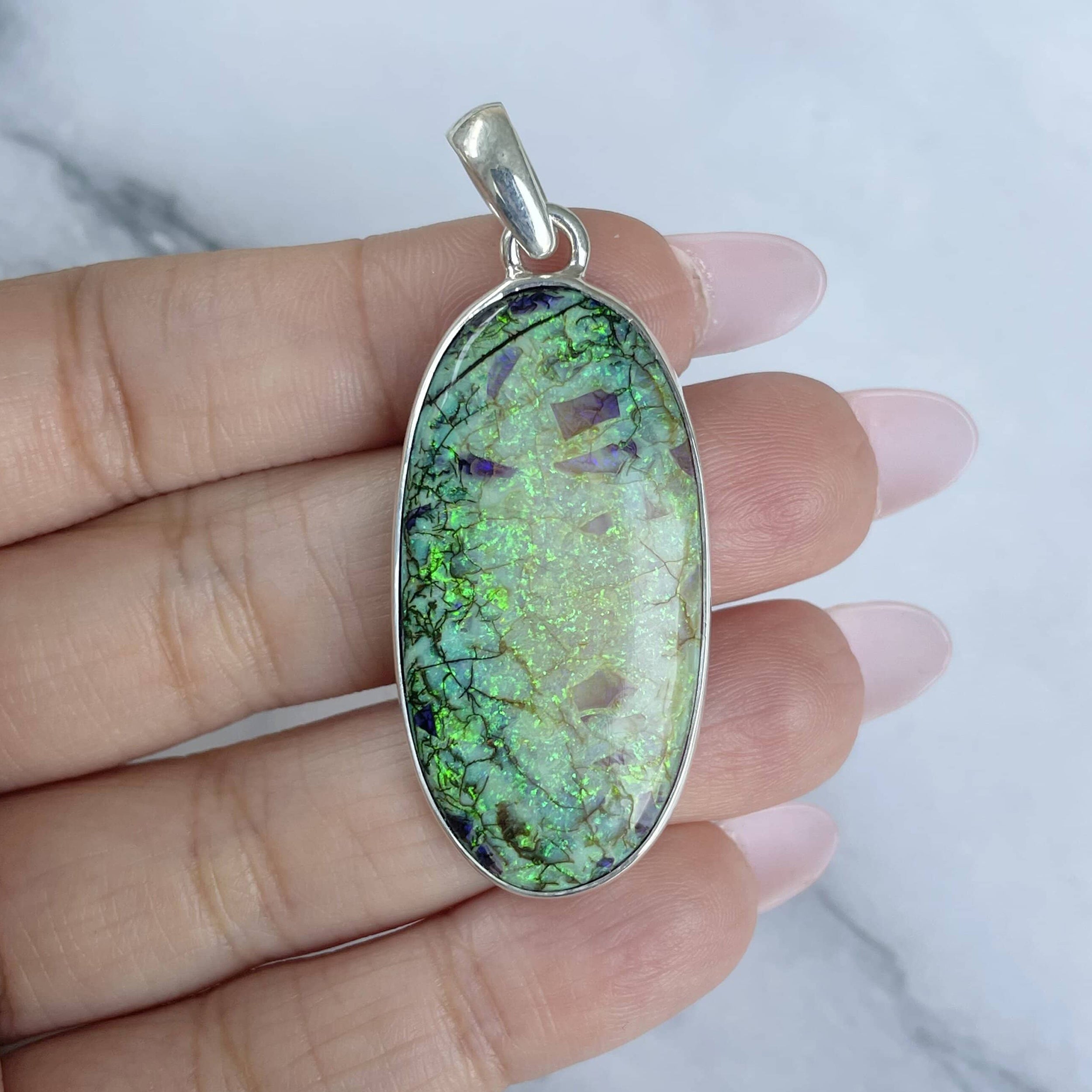 Monarch Opal Pendant-(STO-P-26.)