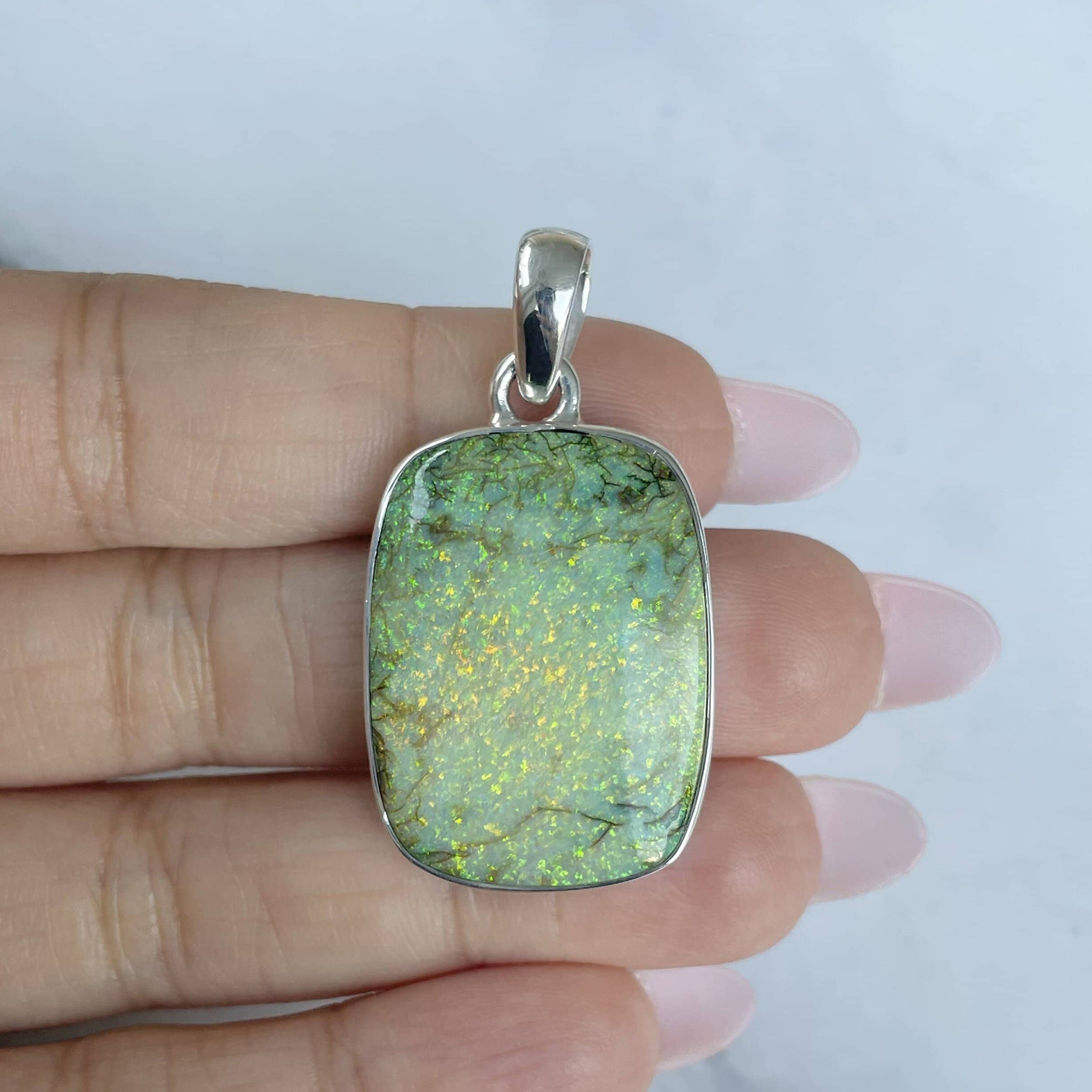 Monarch Opal Pendant-(STO-P-29.)