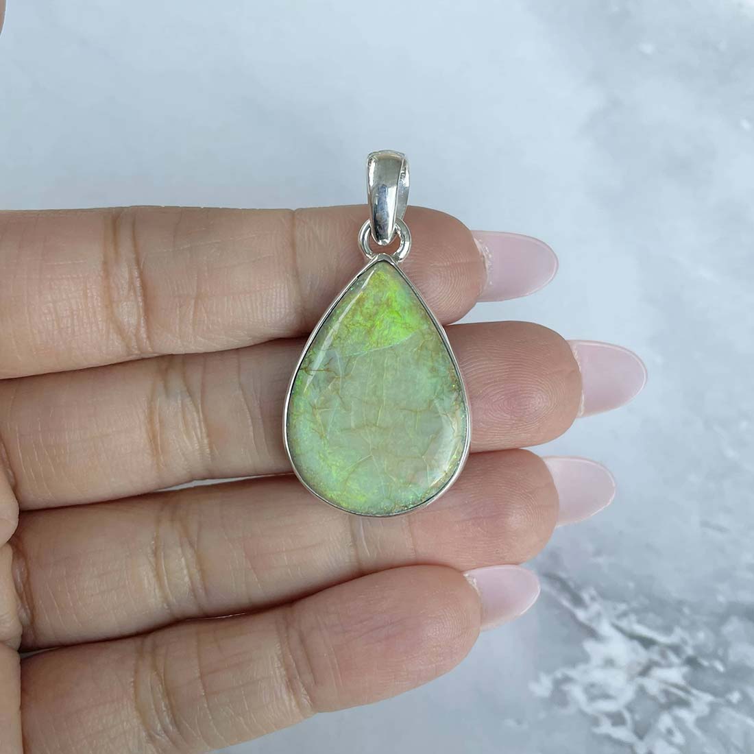 Monarch Opal Pendant-(STO-P-8.)