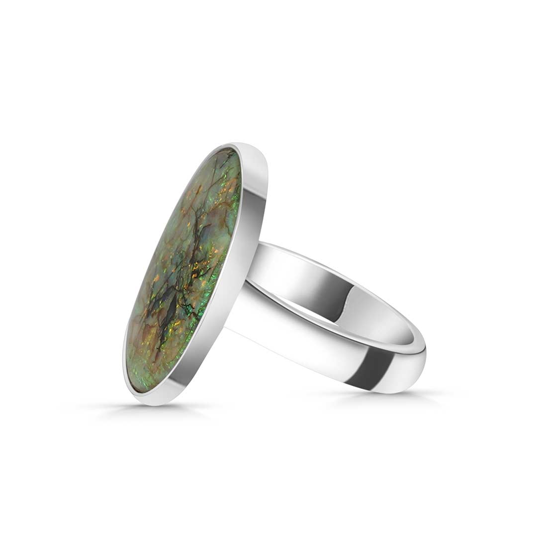 Monarch Opal Adjustable Ring-(STO-R-10.)
