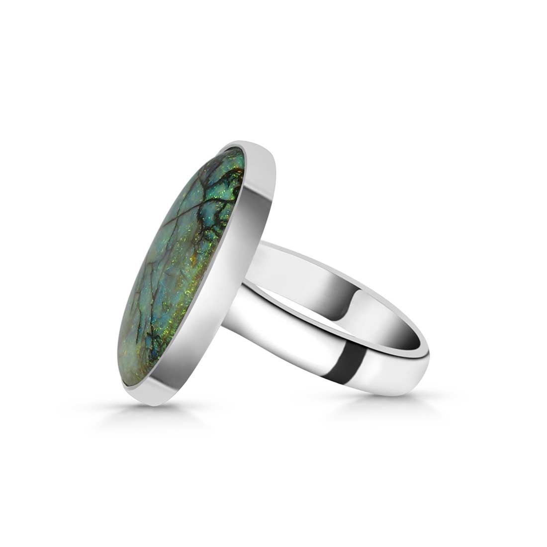 Monarch Opal Adjustable Ring-(STO-R-21.)