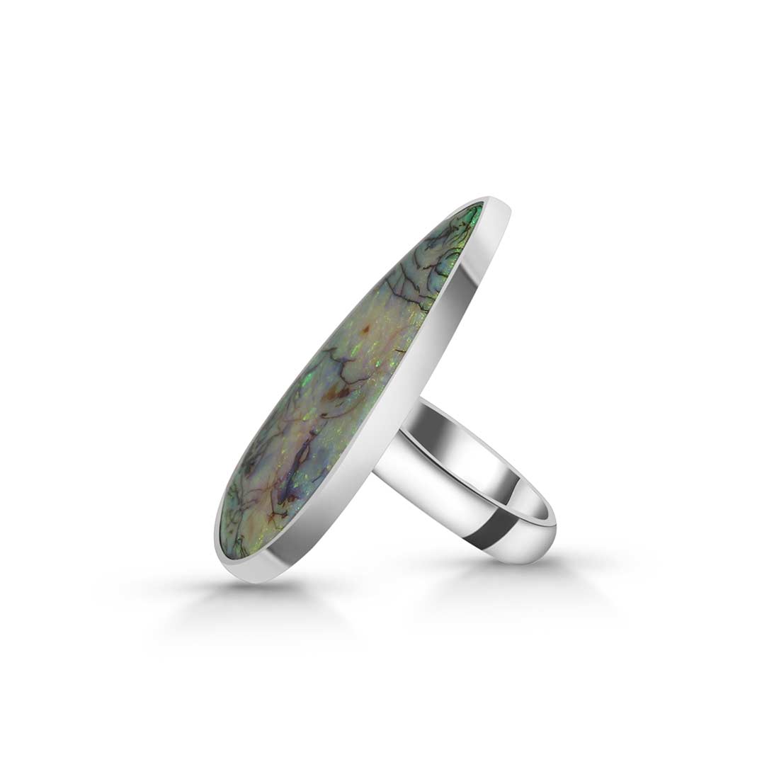 Monarch Opal Adjustable Ring-(STO-R-24.)