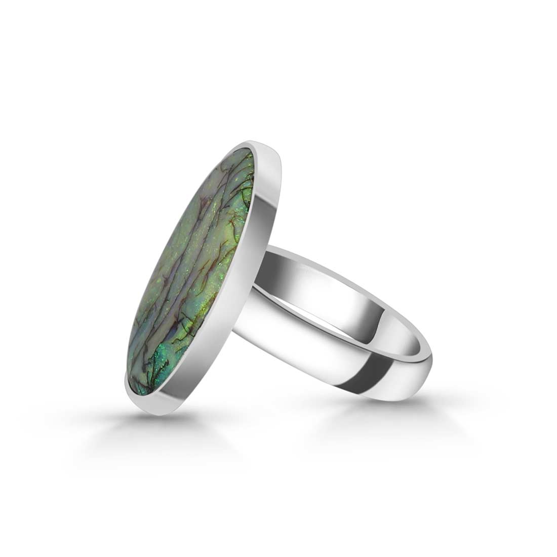 Monarch Opal Adjustable Ring-(STO-R-32.)