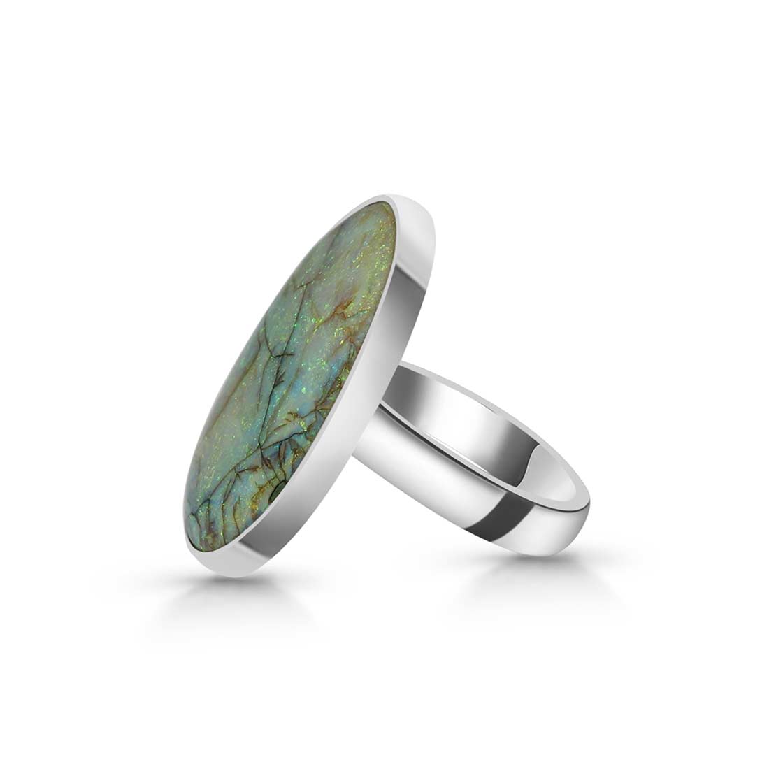 Monarch Opal Adjustable Ring-(STO-R-39.)
