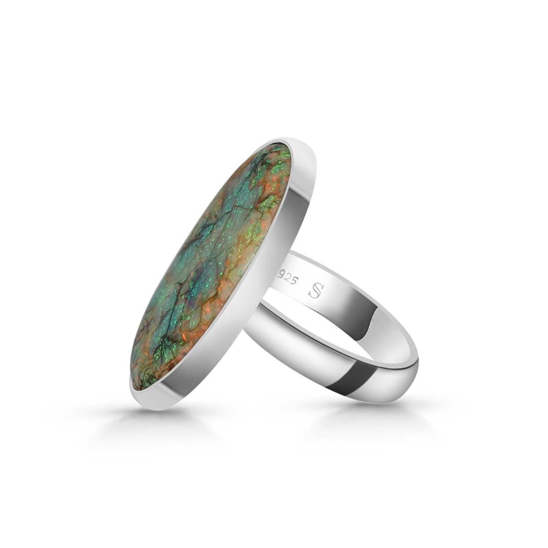 Monarch Opal Adjustable Ring-(STO-R-4.)