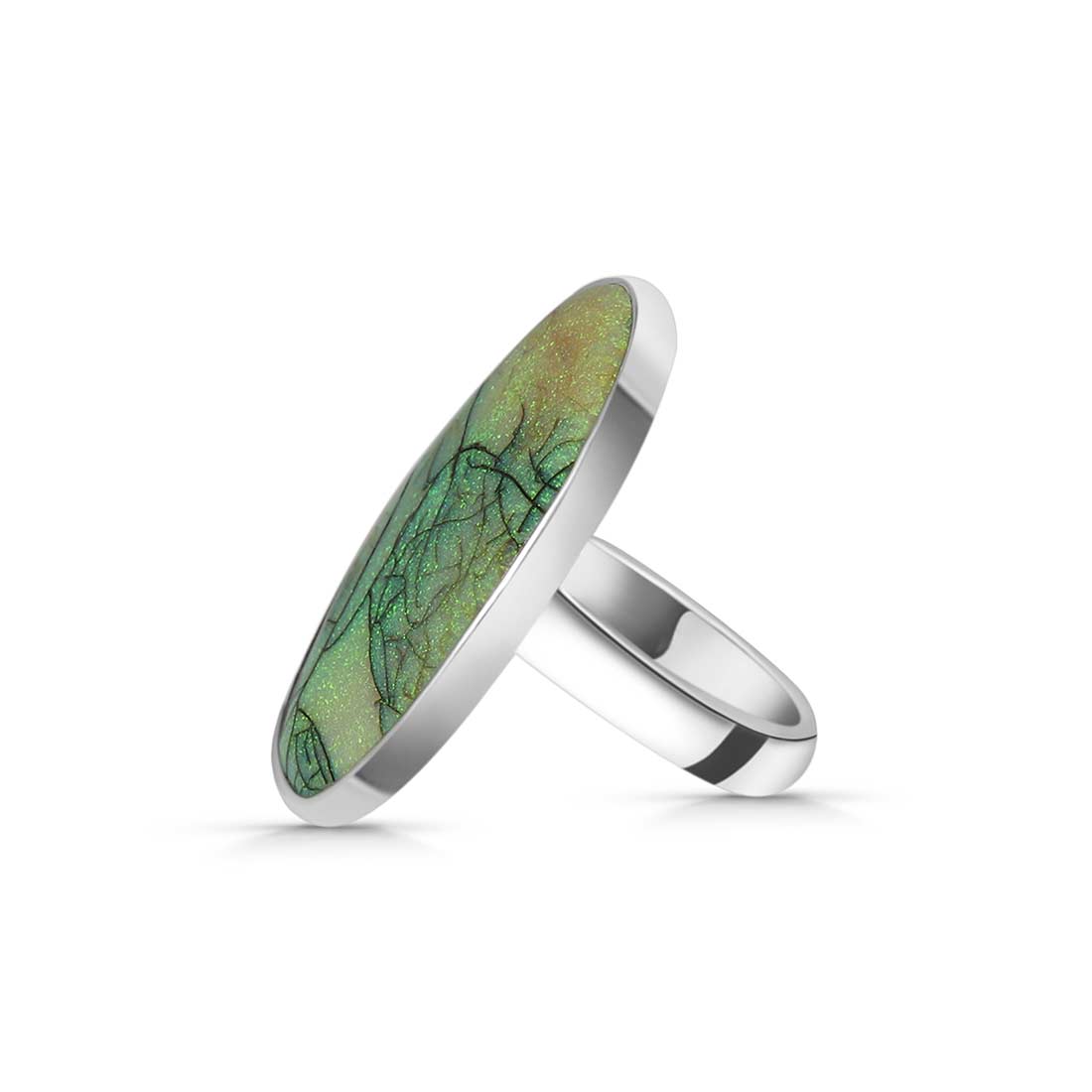 Monarch Opal Adjustable Ring-(STO-R-7.)