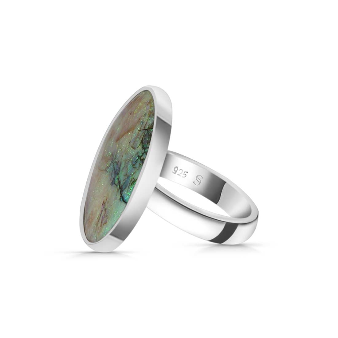 Monarch Opal Adjustable Ring-(STO-R-8.)
